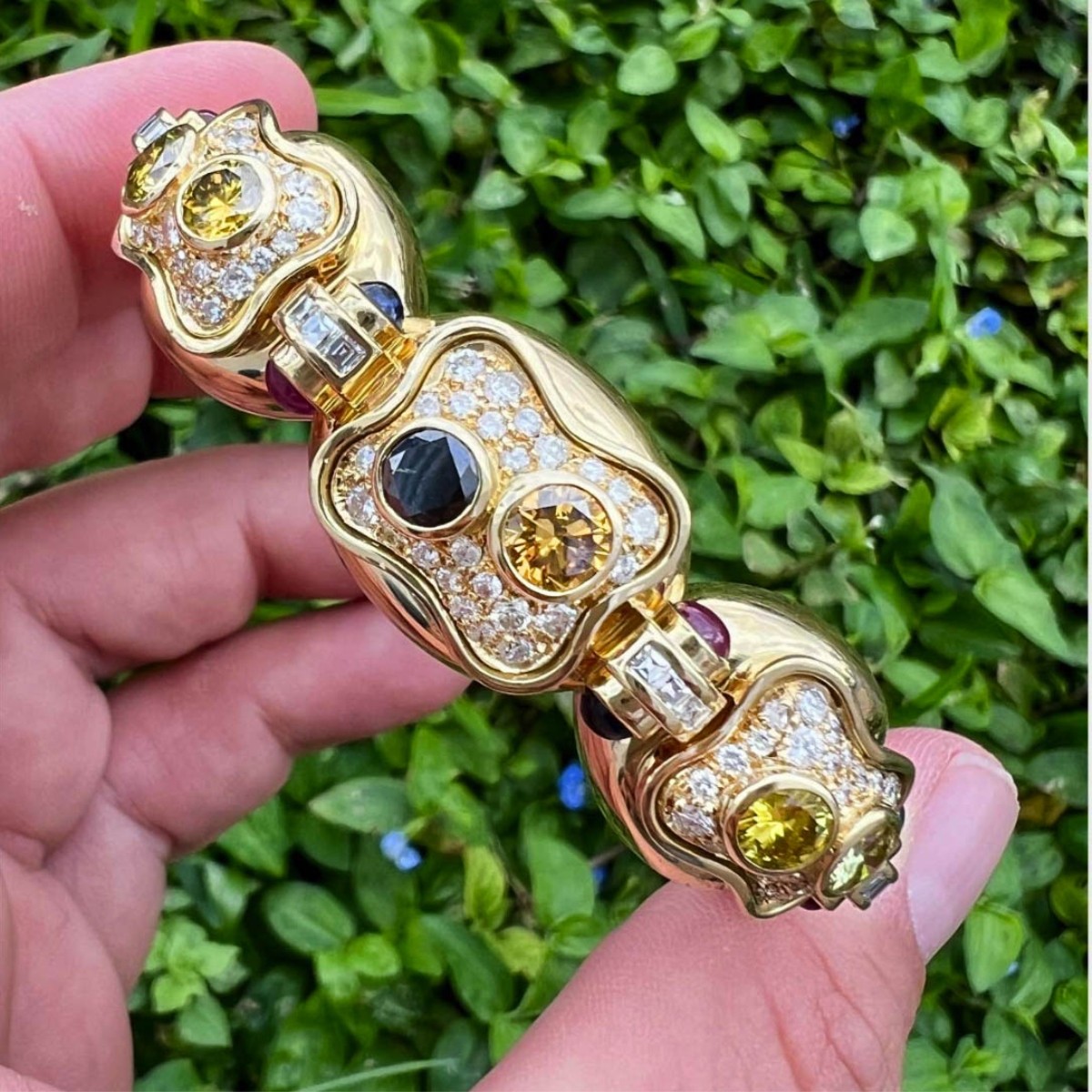 Diamond and 18K Bracelet