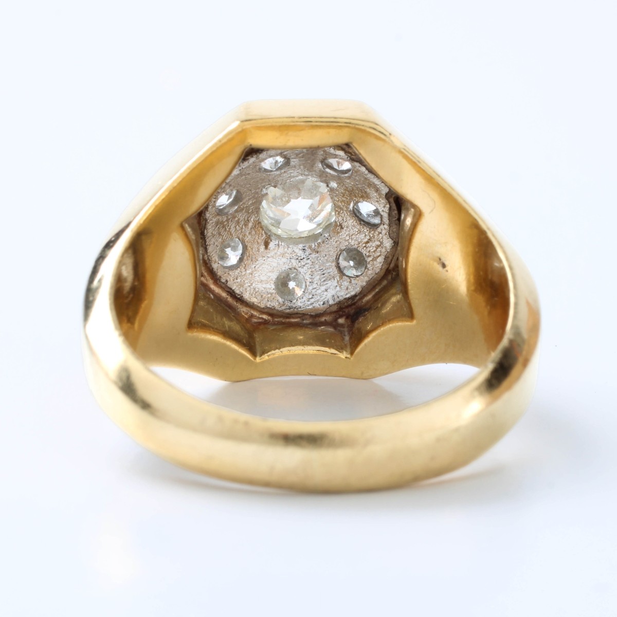 Diamond and 18K Ring