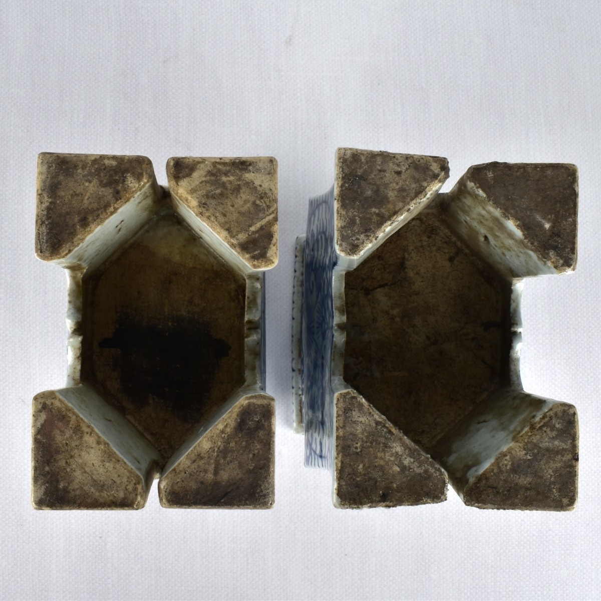 Chinese Blue and White Incense Burners