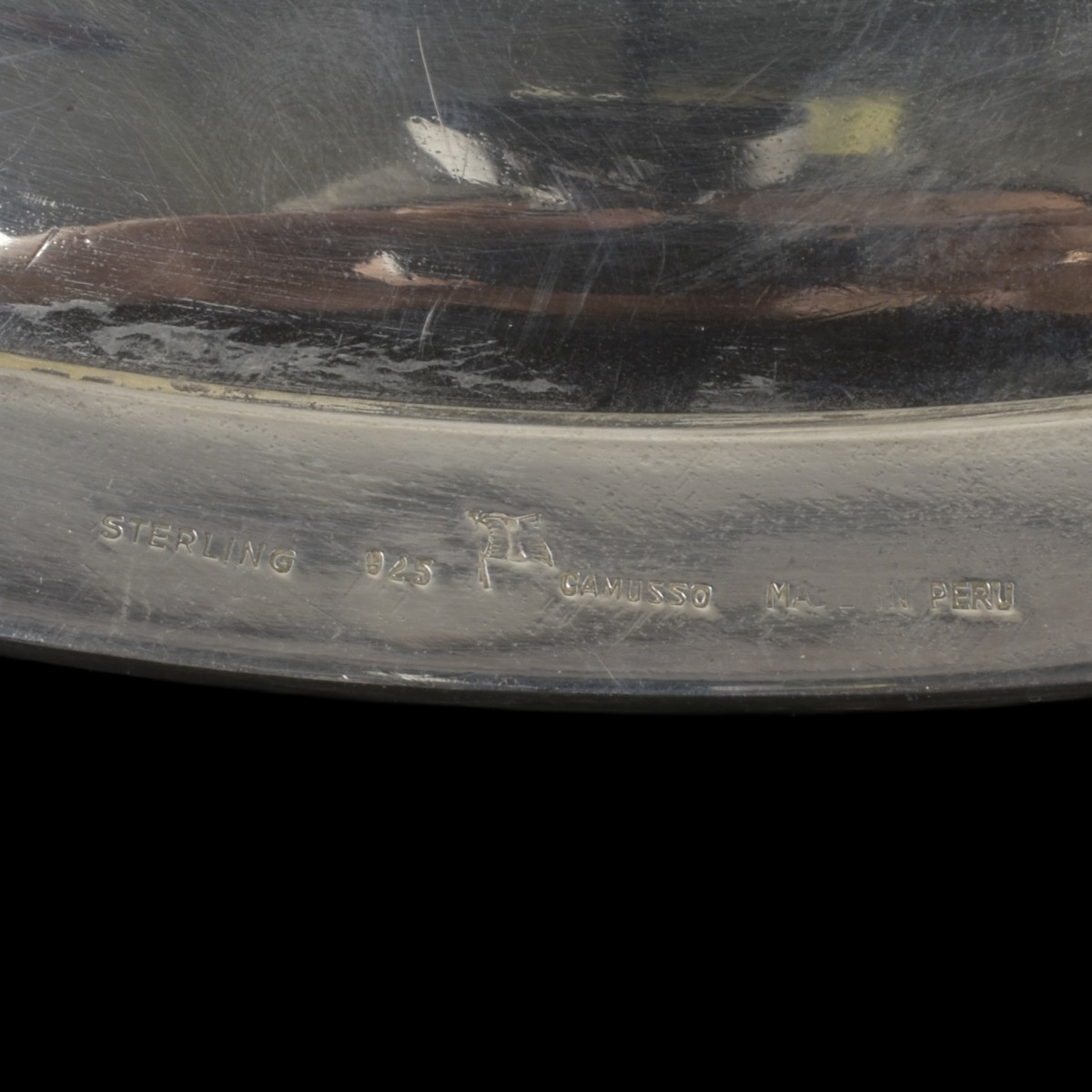 Camusso Sterling Silver Tray