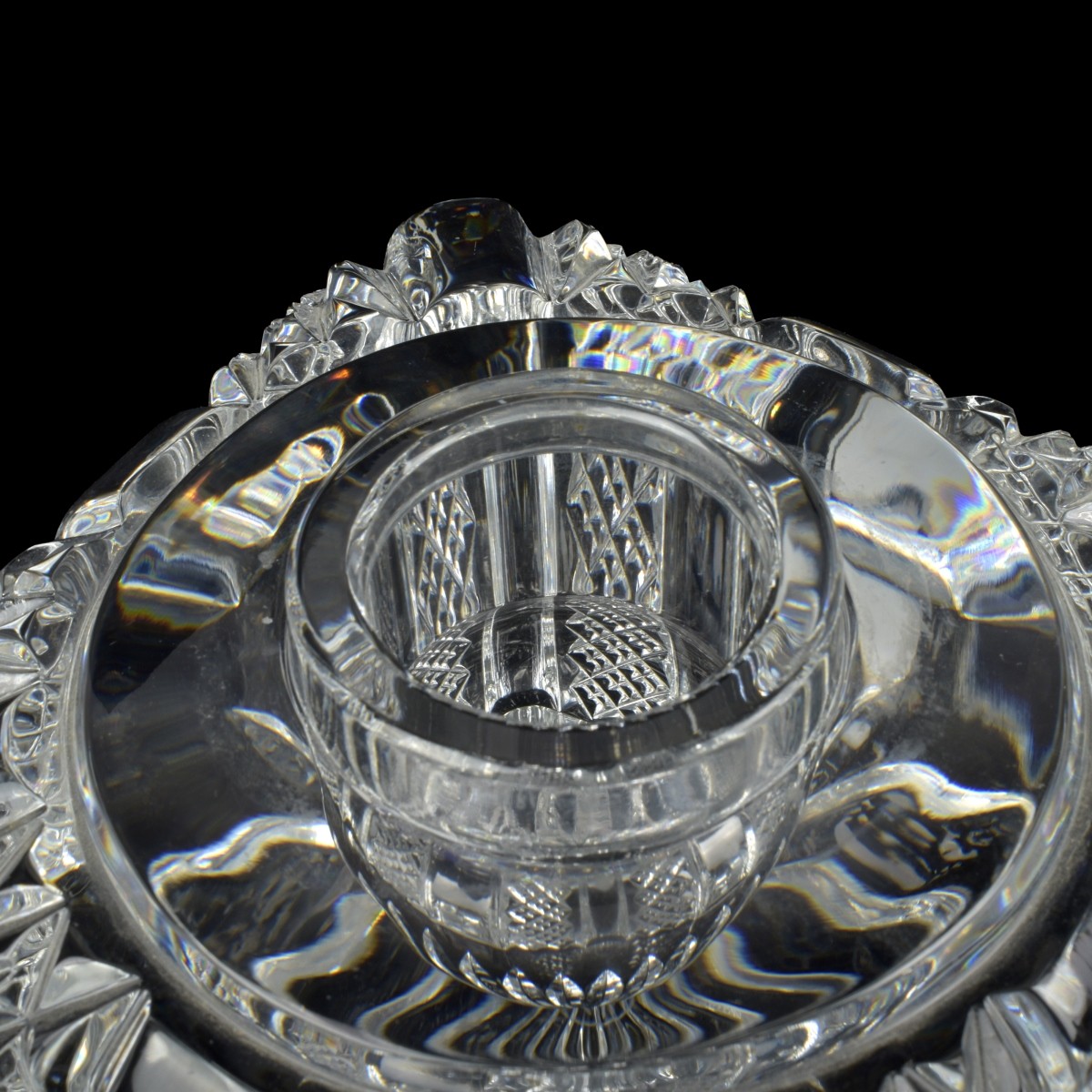 Baccarat French "Zola" Inkwell