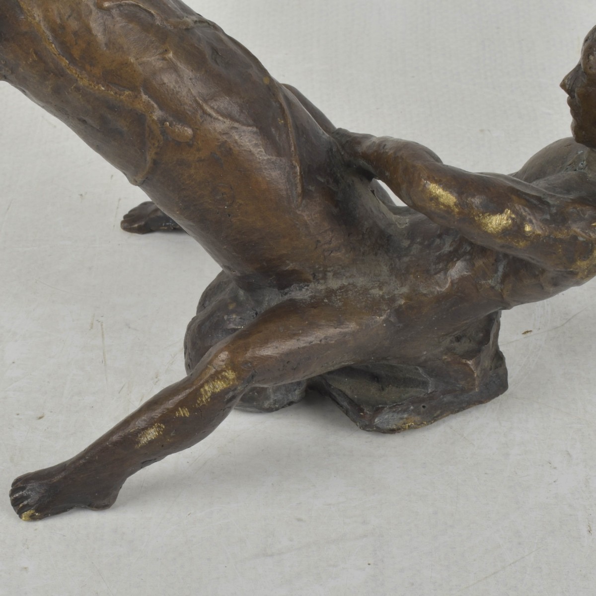 M. Nieto Erotic Bronze Sculpture