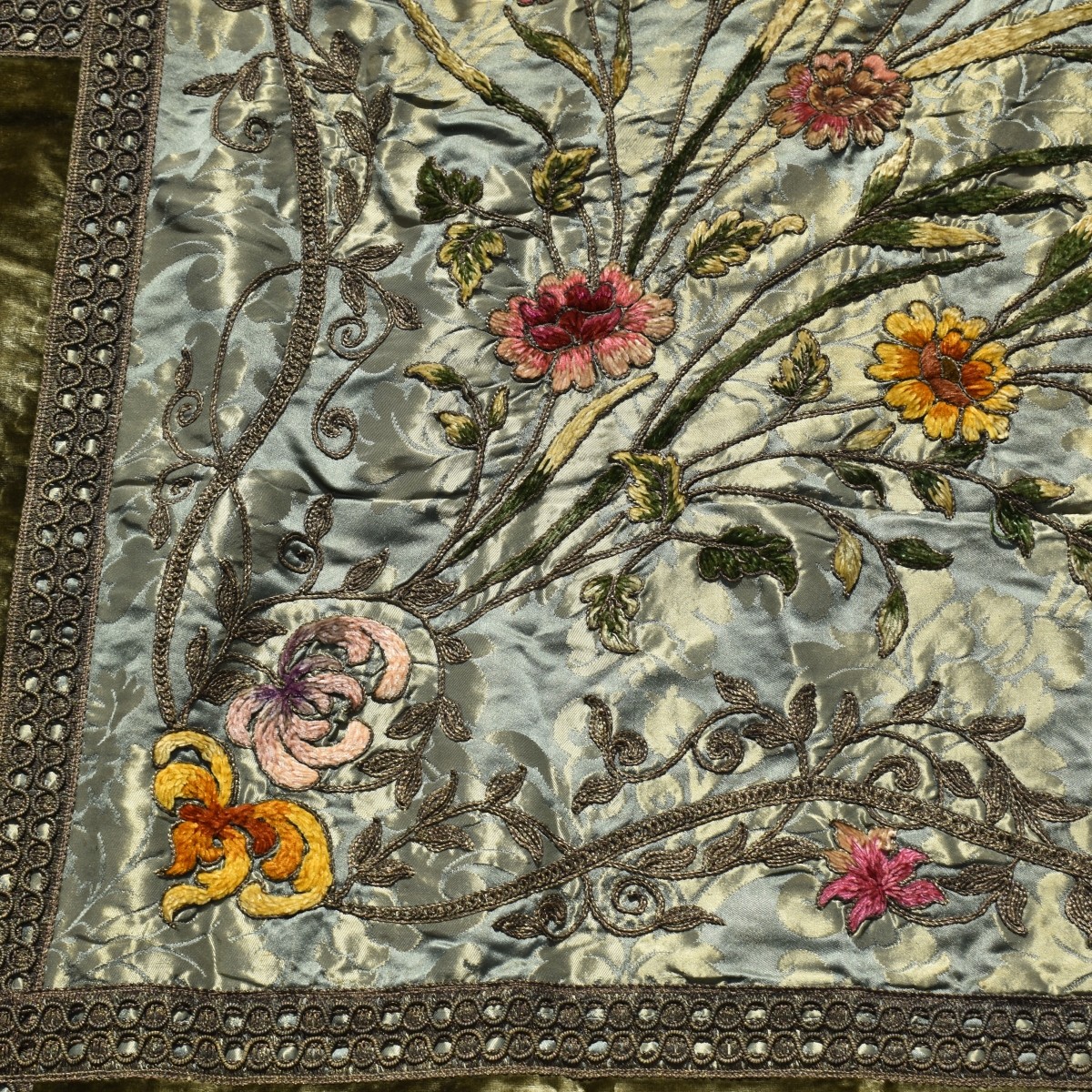 Early 20th CenturyFringe Piano Shawl