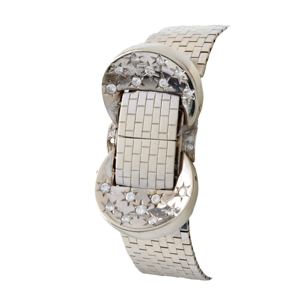 Diamond and 14K Watch