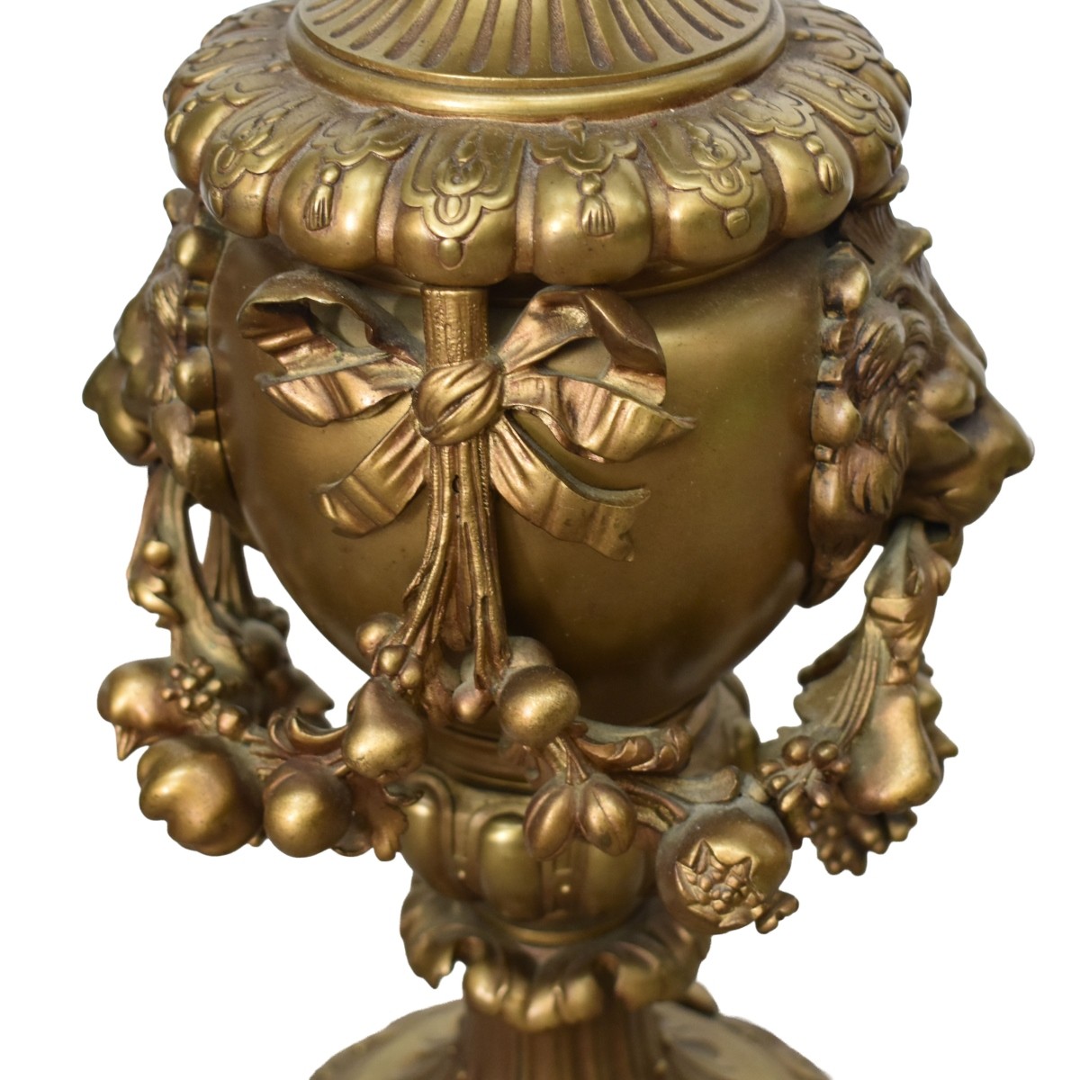 Large Gilt Bronze Candelabra