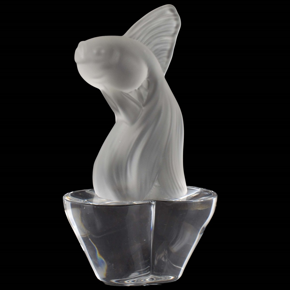 French Sevres Crystal Koi Fish