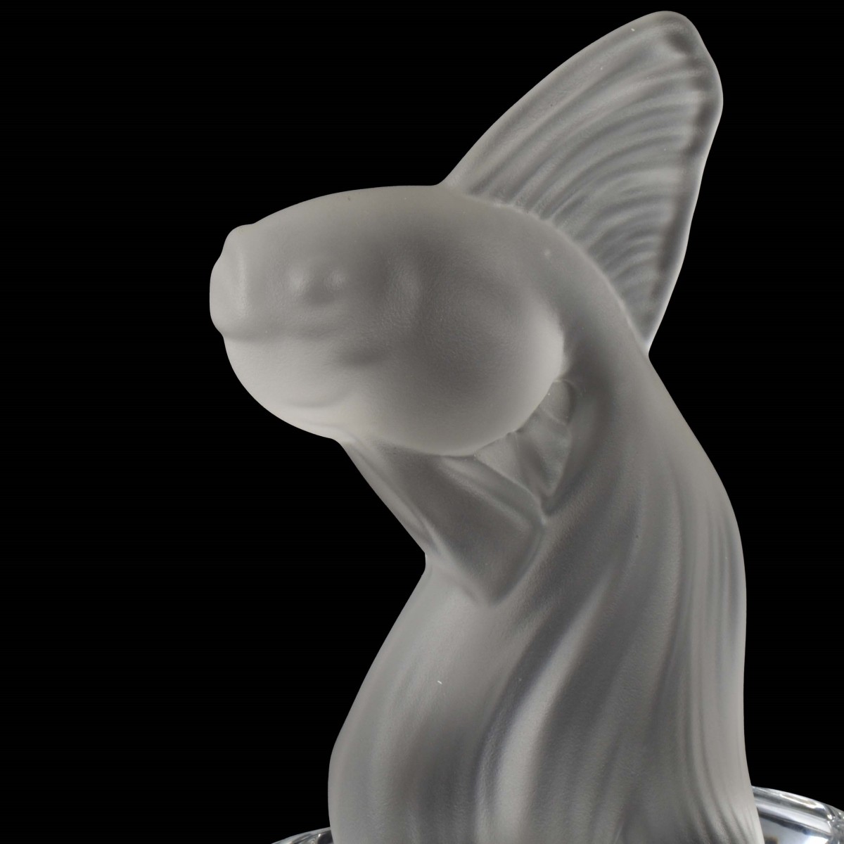 French Sevres Crystal Koi Fish