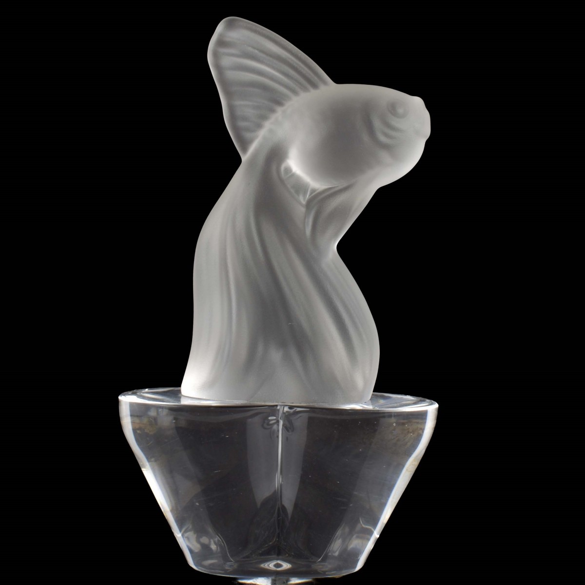 French Sevres Crystal Koi Fish