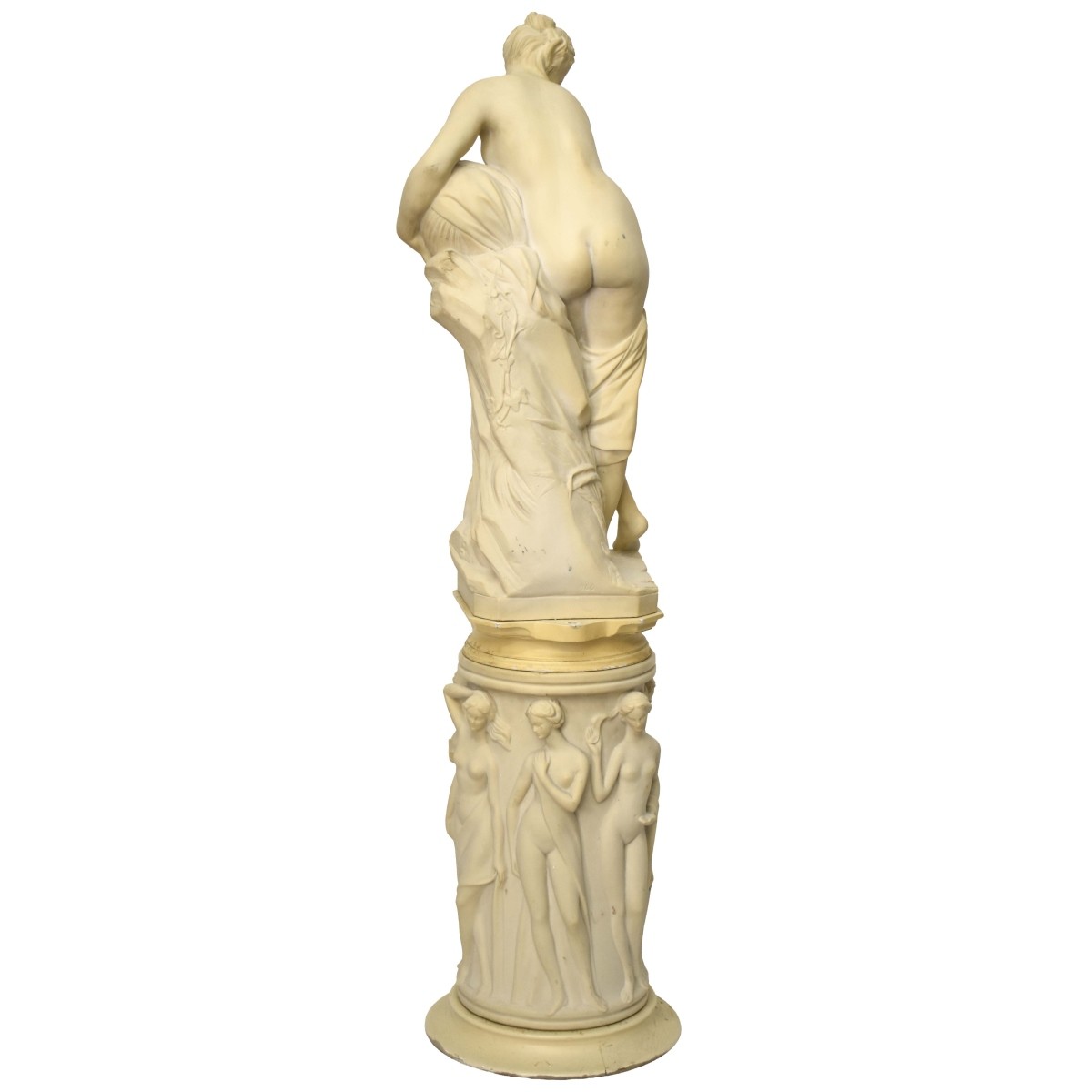 Art Nouveau Bathing Beauty Sculpture