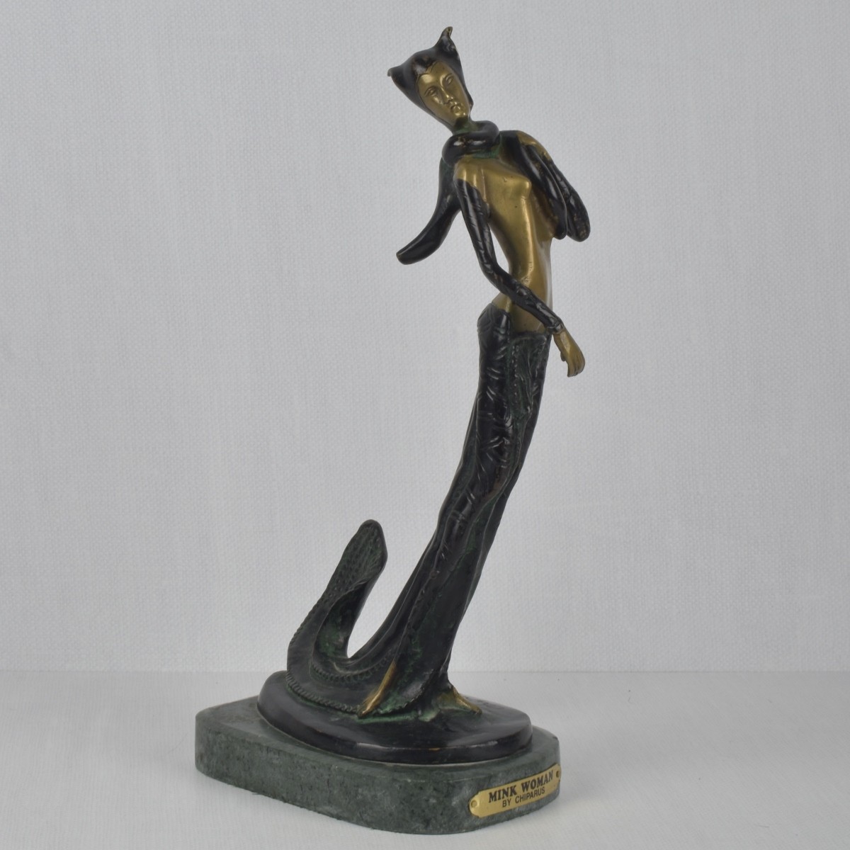 D.H. Chiparus Inspired "Mink Woman"