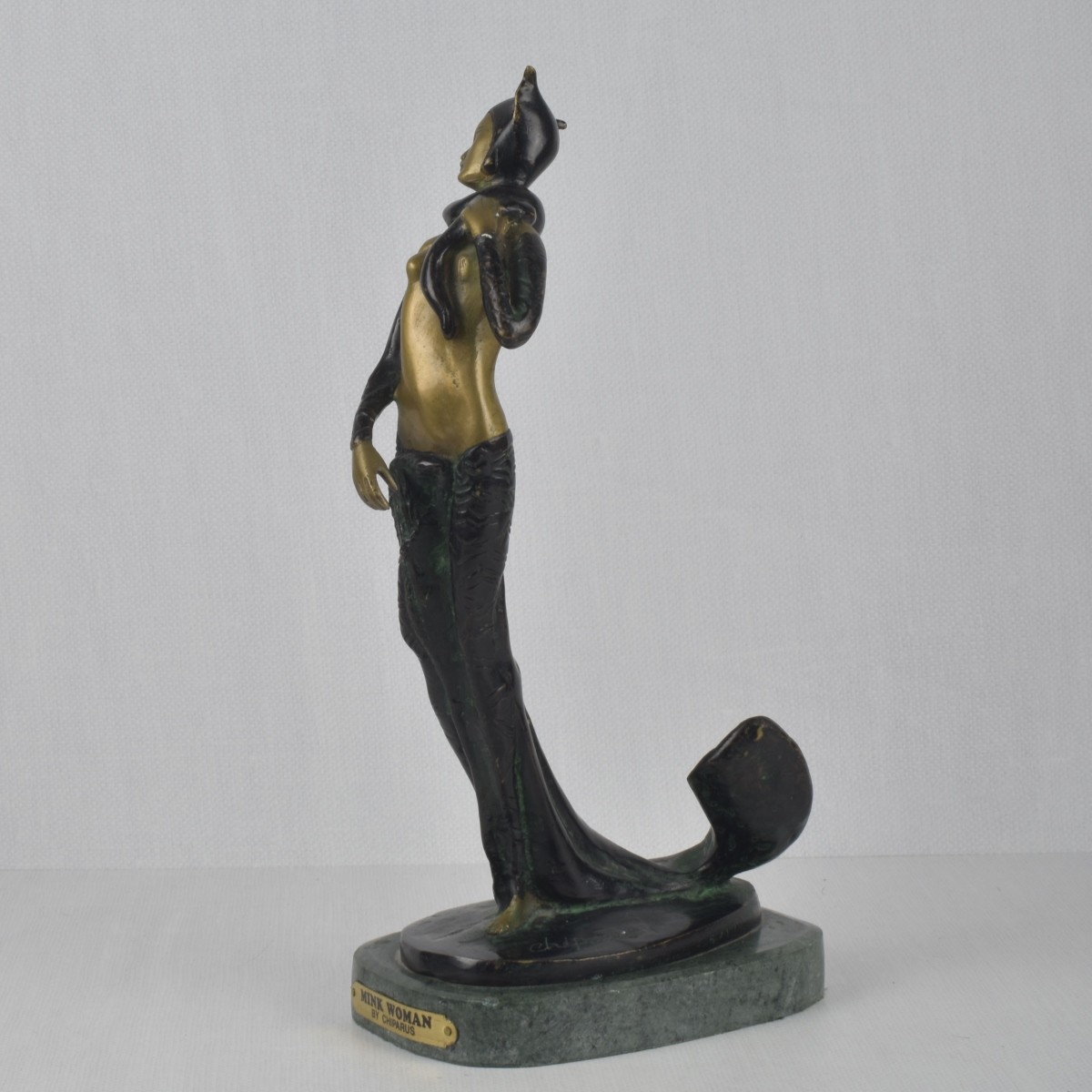 D.H. Chiparus Inspired "Mink Woman"