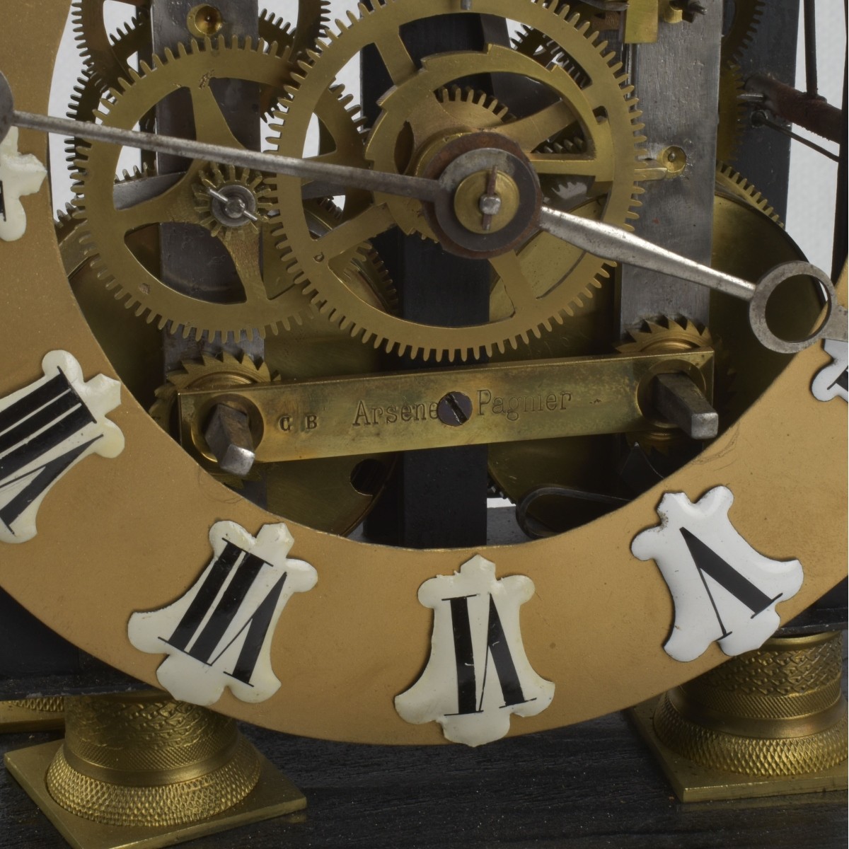 Antique Skeleton Clock