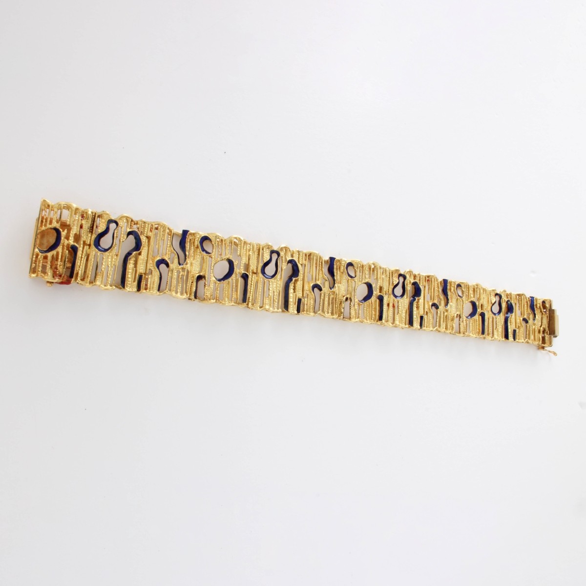 18K and Enamel Bracelet