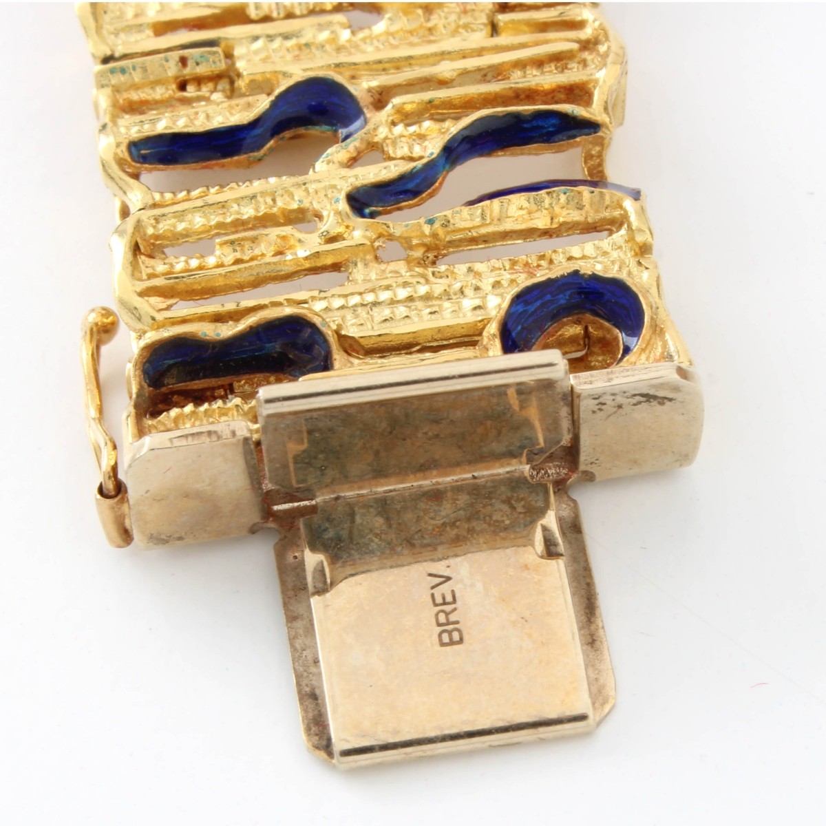 18K and Enamel Bracelet