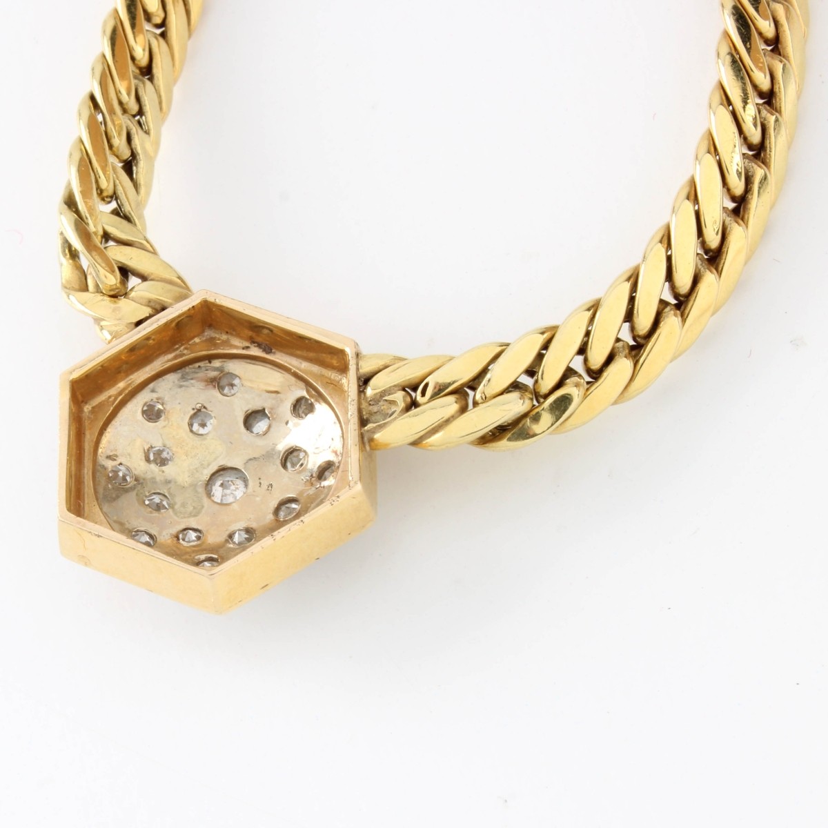 Diamond and 14K Necklace