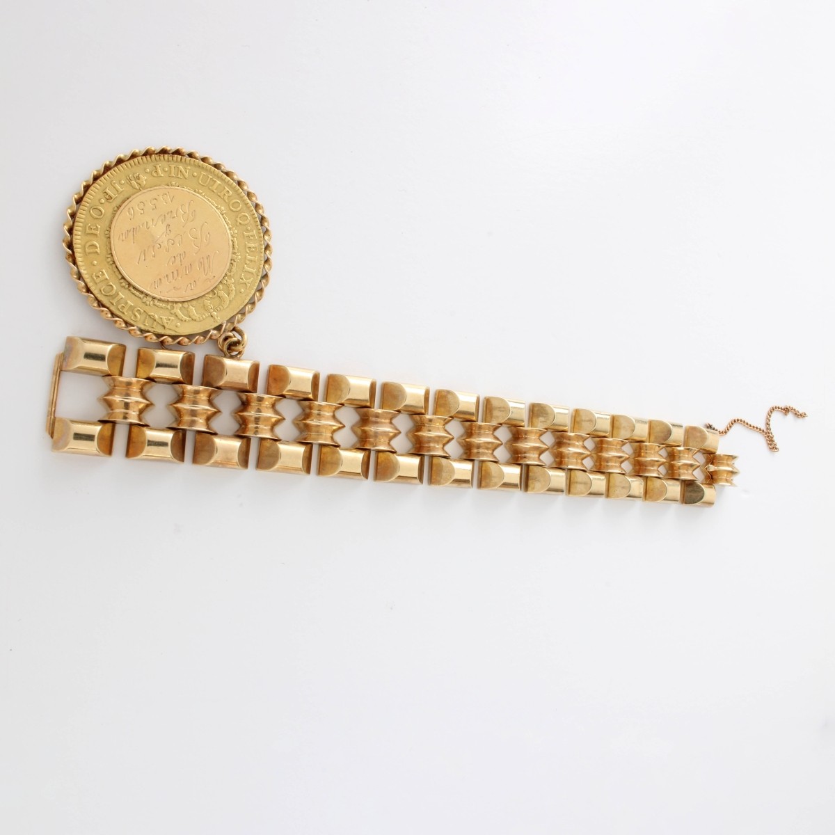 14/18K Charm Bracelet