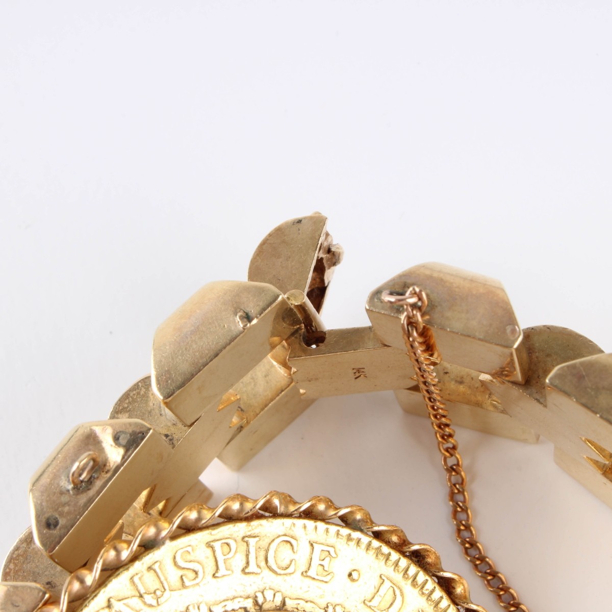 14/18K Charm Bracelet