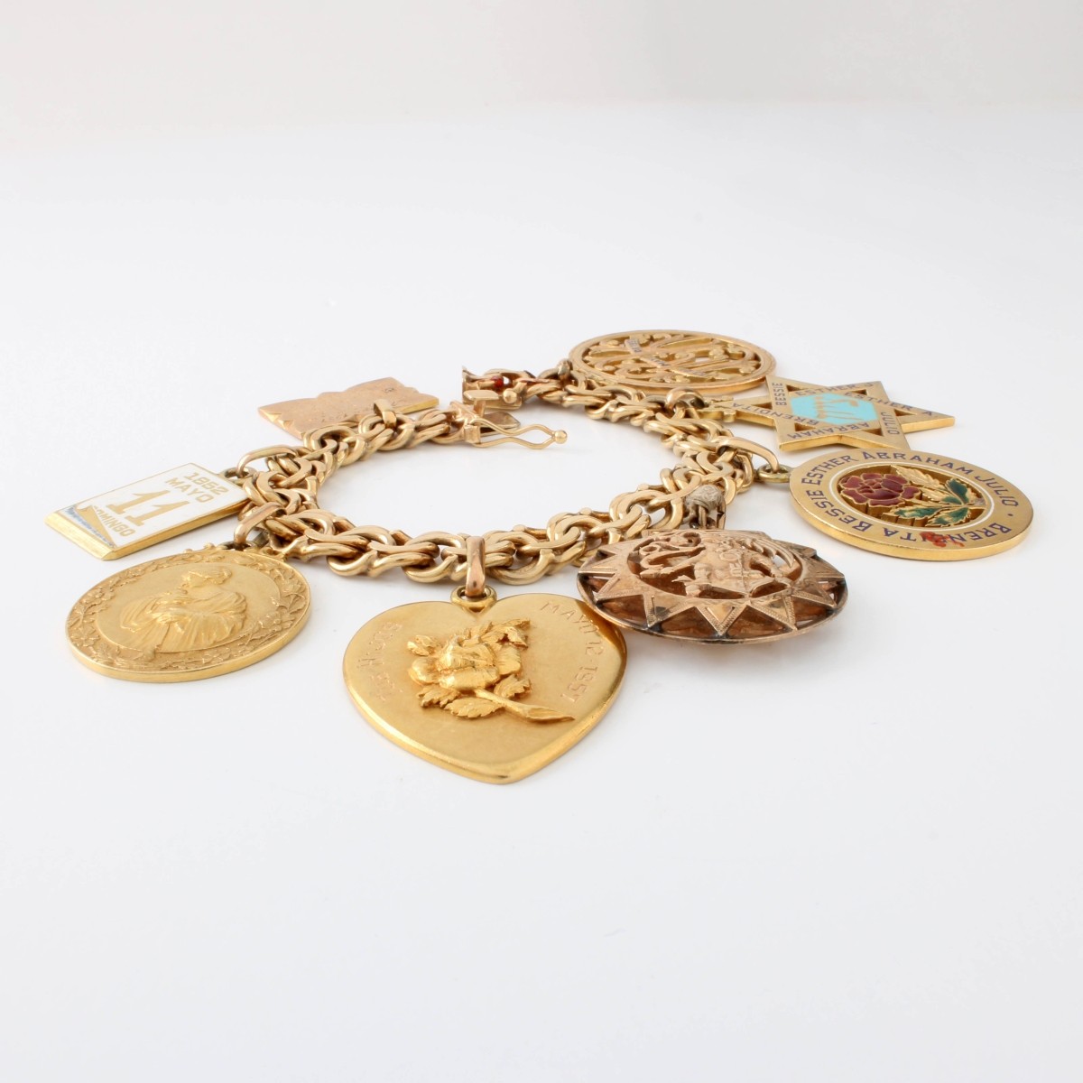 14K Charm Bracelet