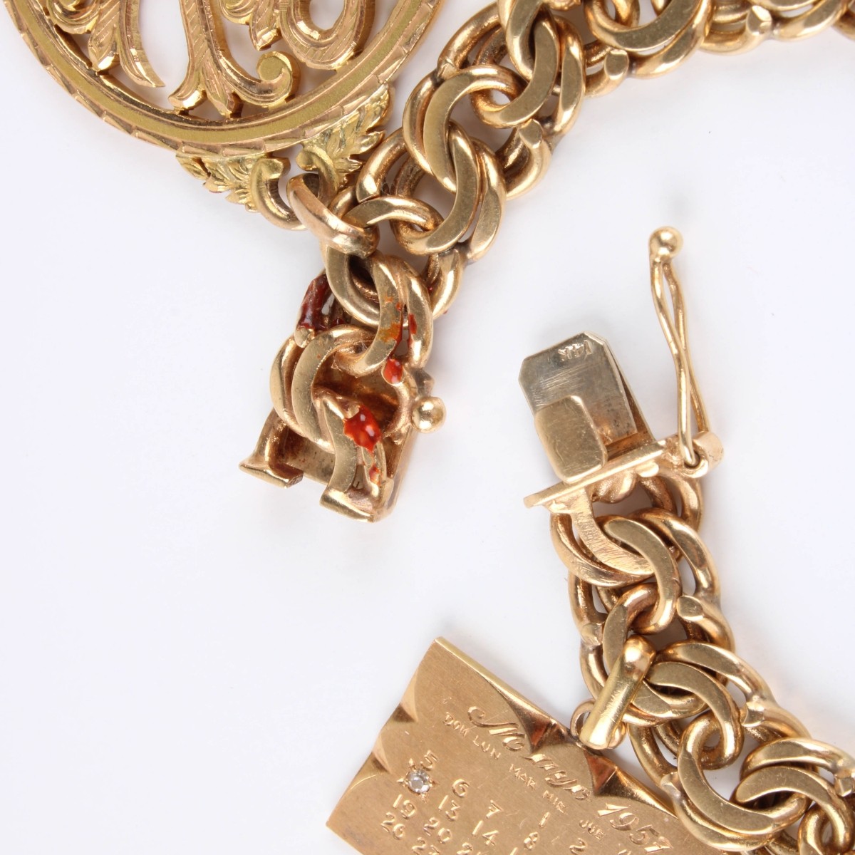 14K Charm Bracelet