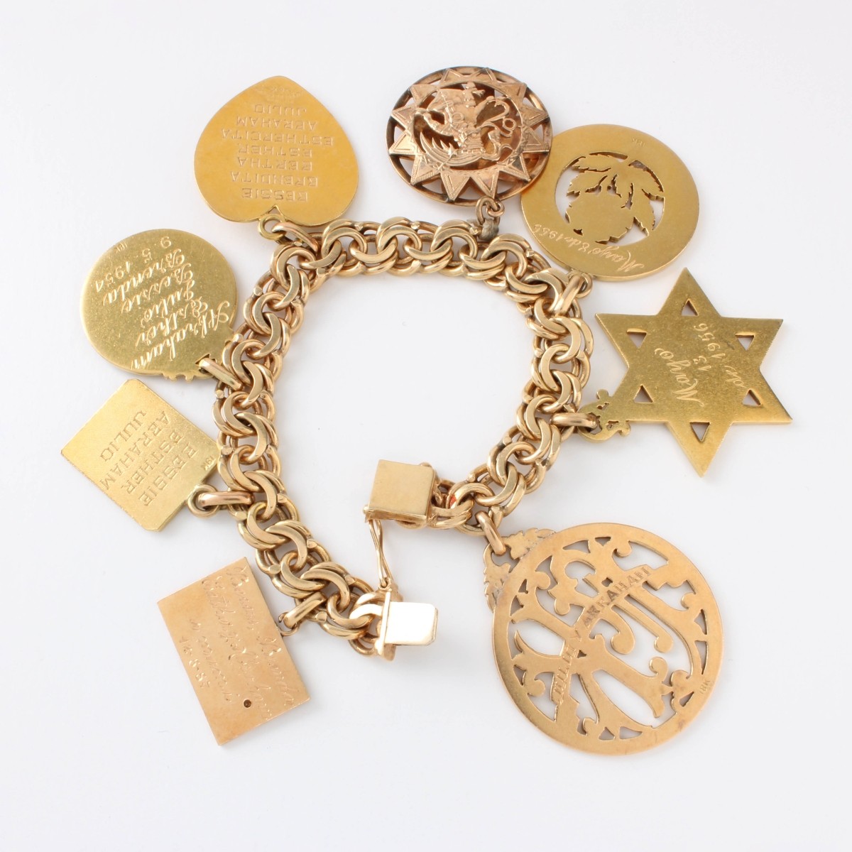 14K Charm Bracelet
