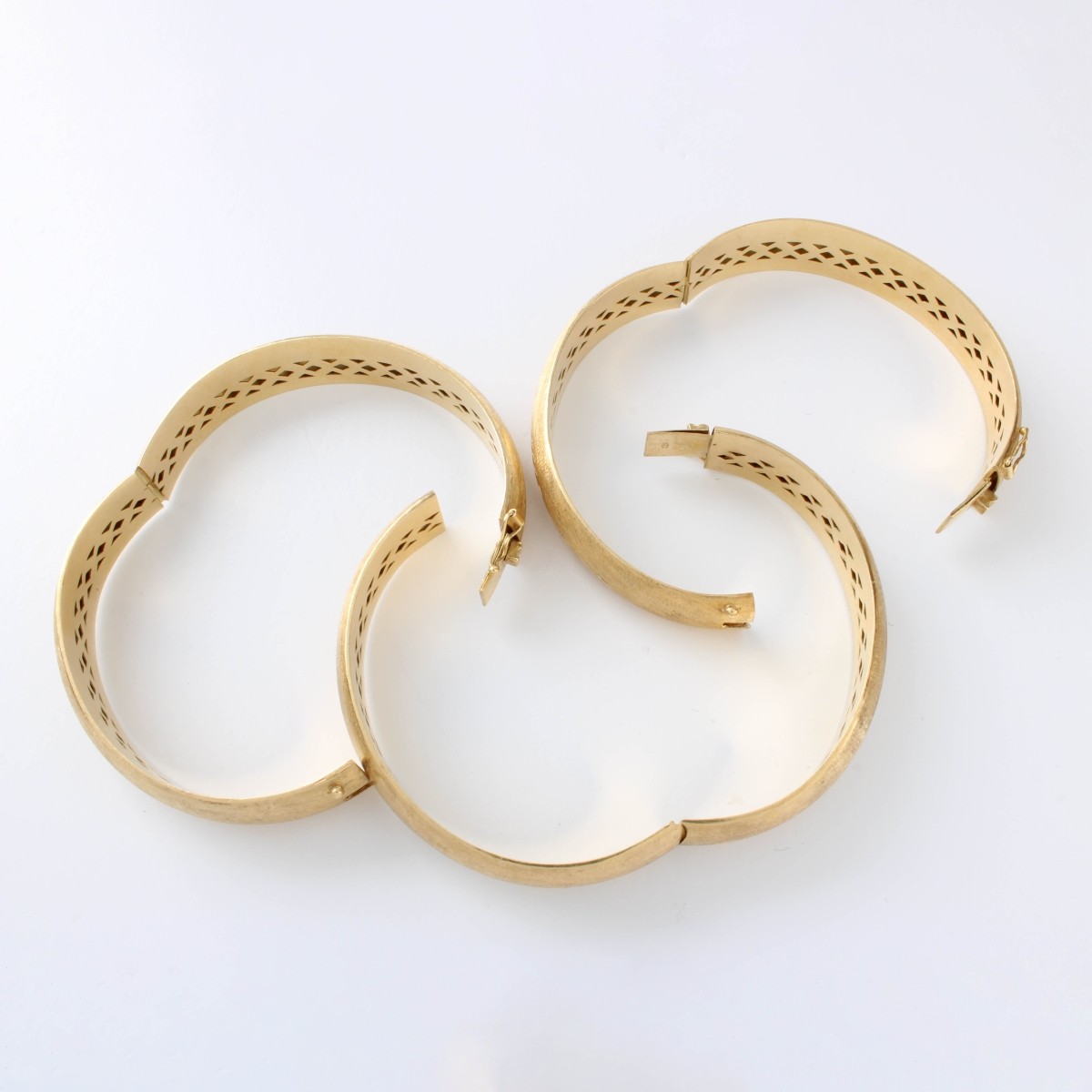 14K Bangle Bracelets