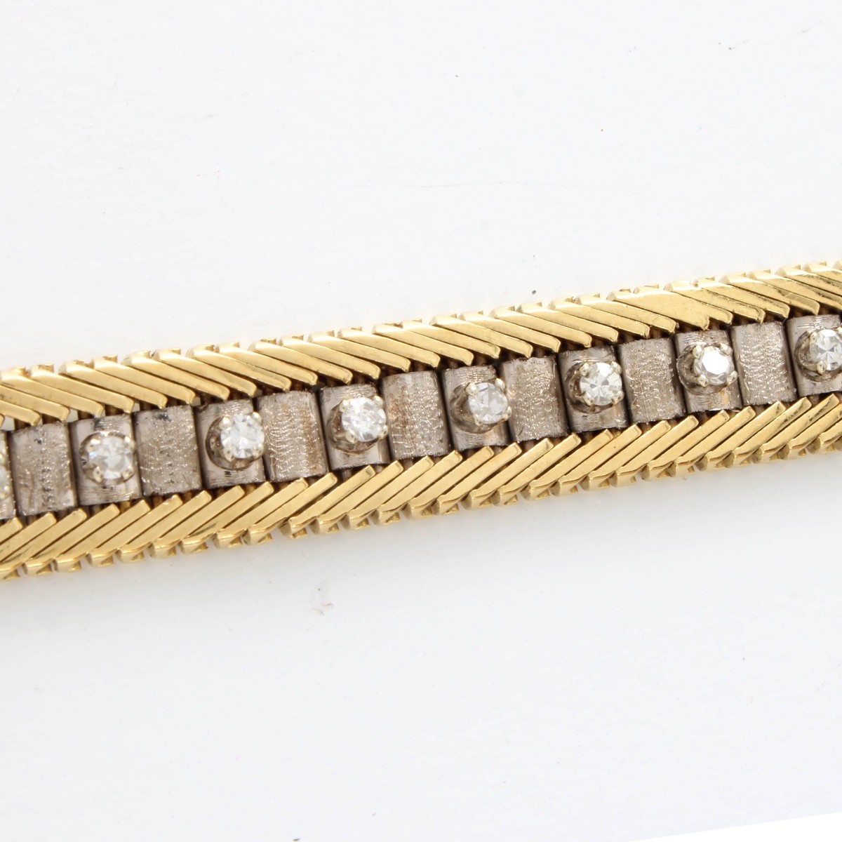 Diamond and 18K Bracelet