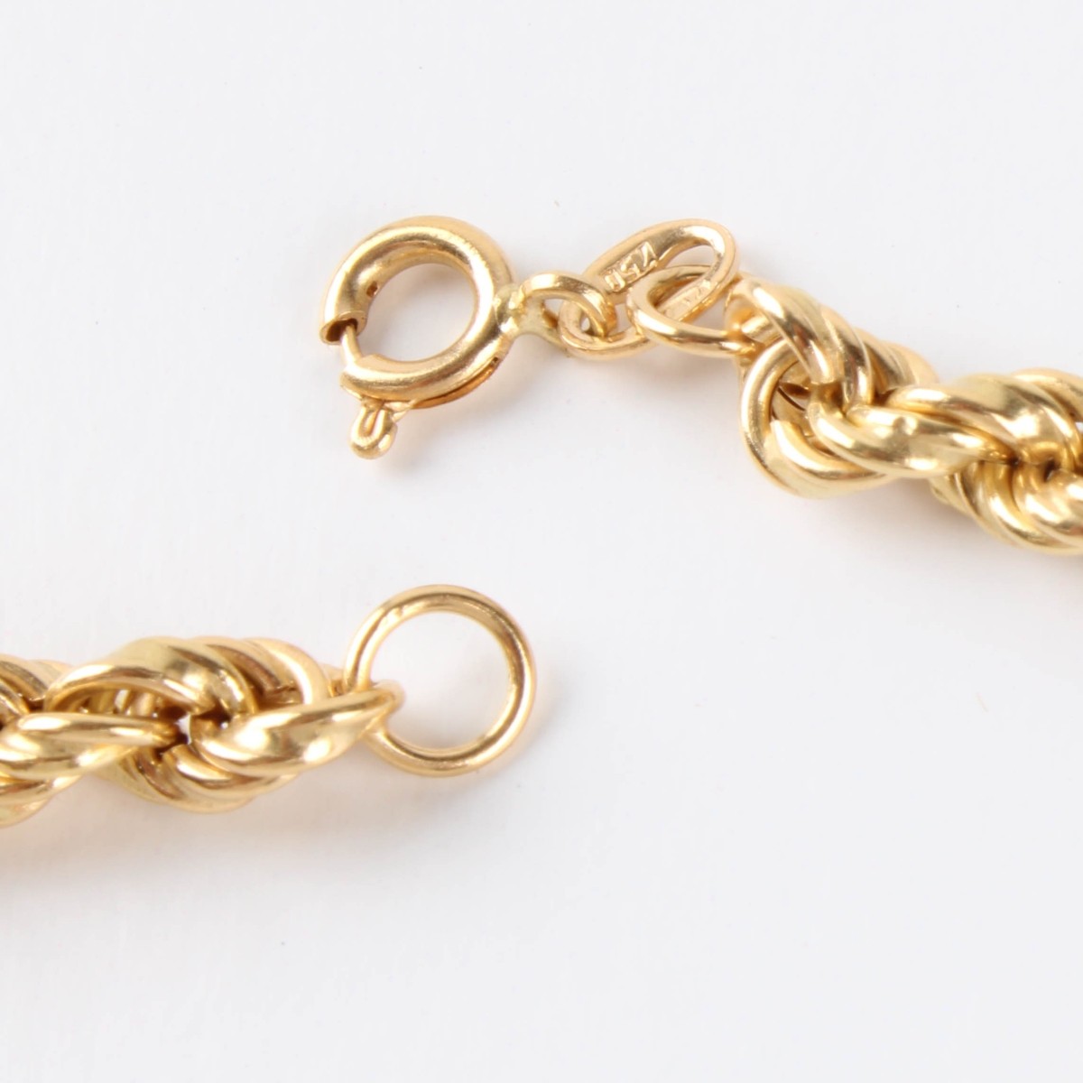 18K Chain with Gold Coin Pendant