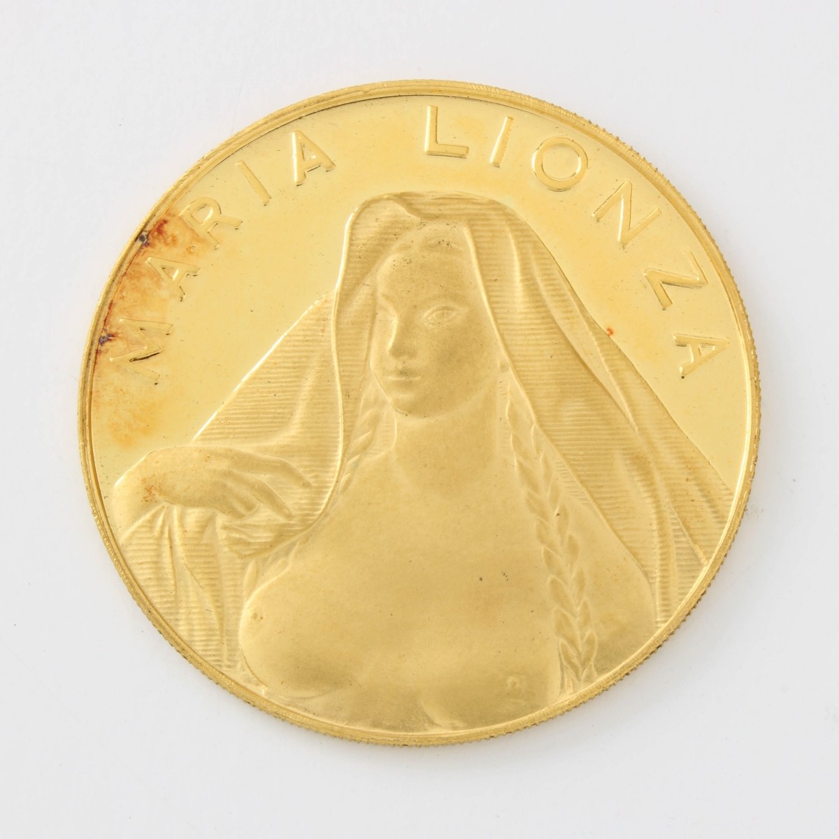 Maria Lionza Gold Coin