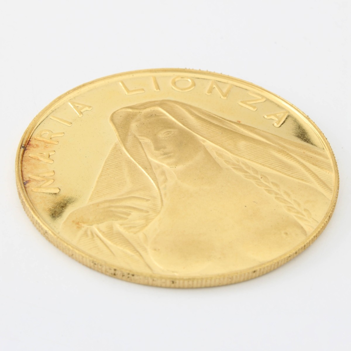Maria Lionza Gold Coin