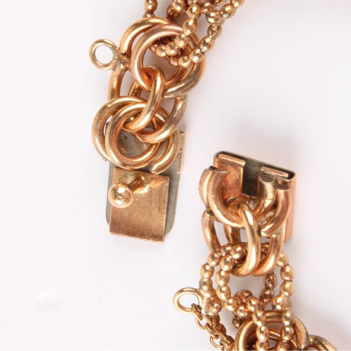 Gold Coin Charm Bracelet