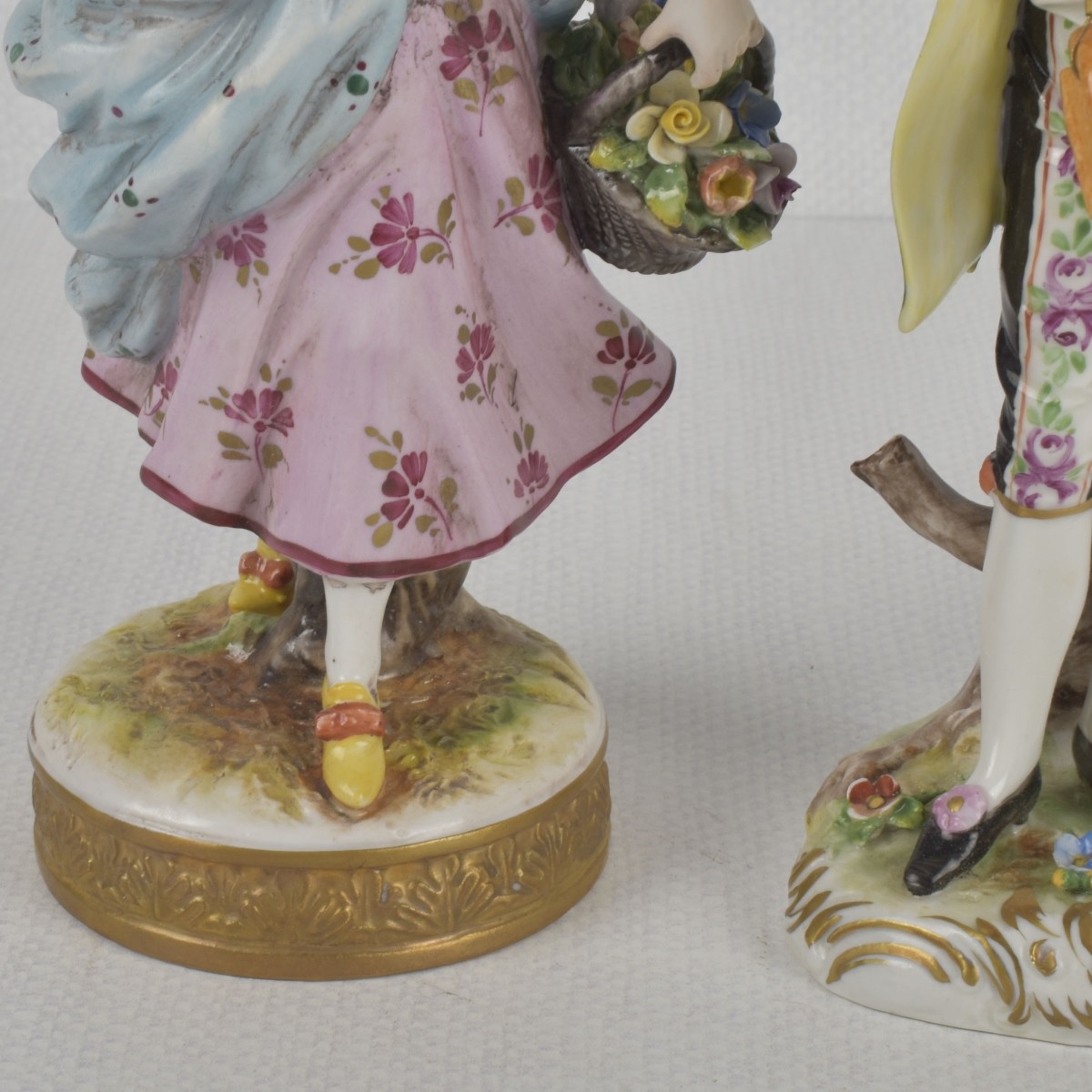 German Rudolstadt Volkstedt Figures