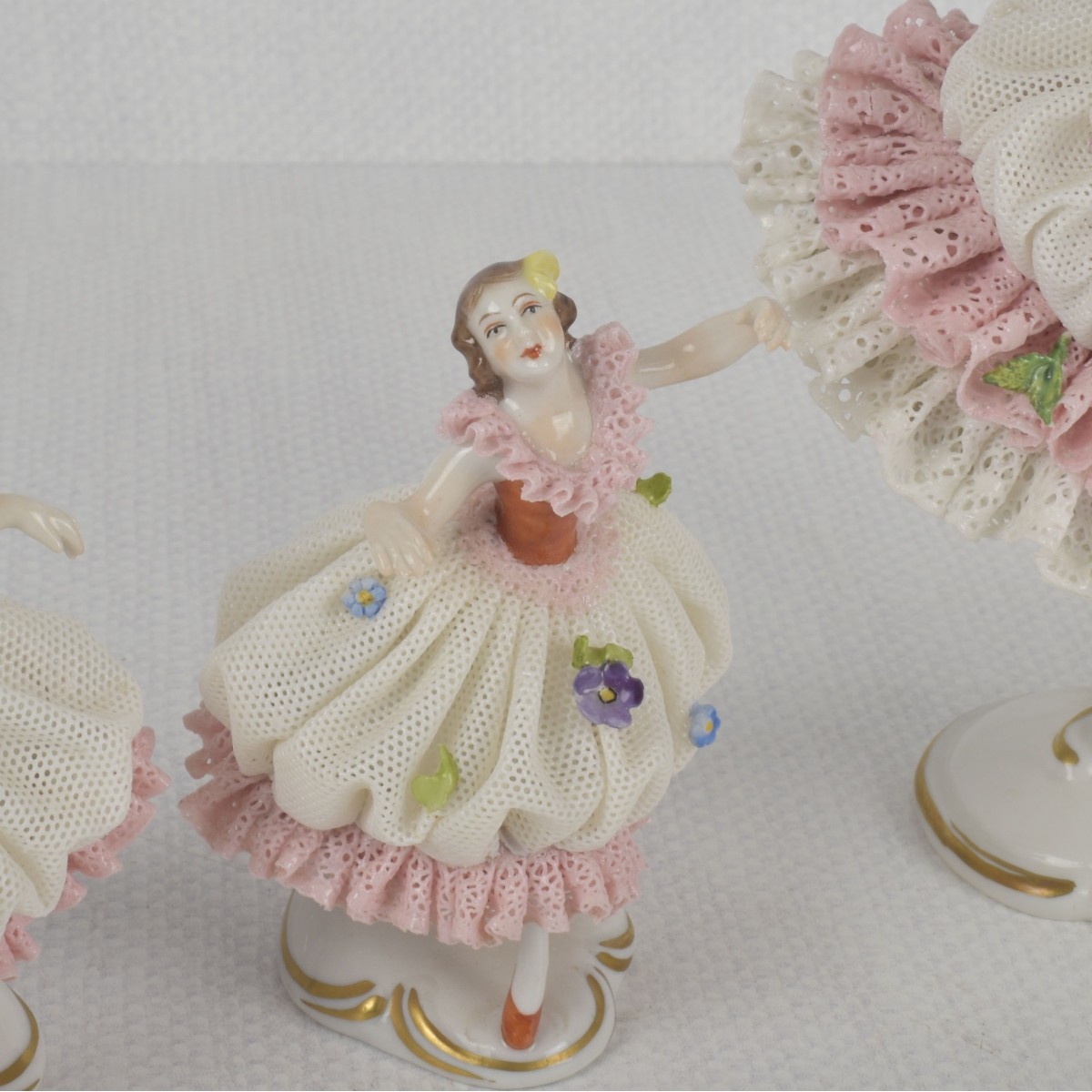 German Rudolstadt Volkstedt Figures
