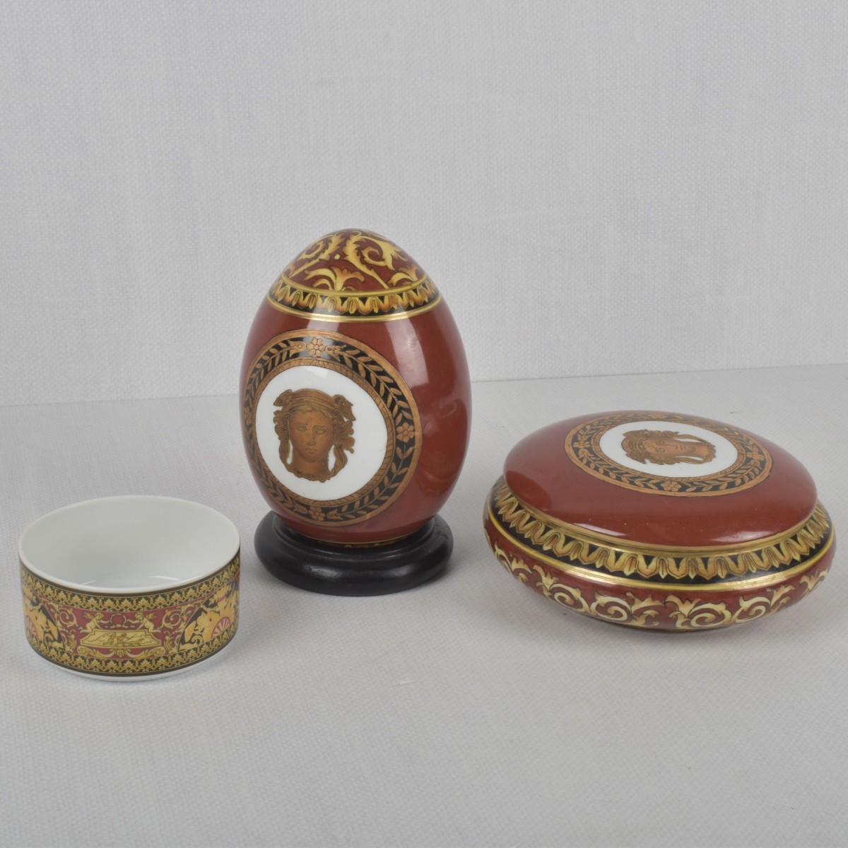 Versace Style Porcelain Pieces