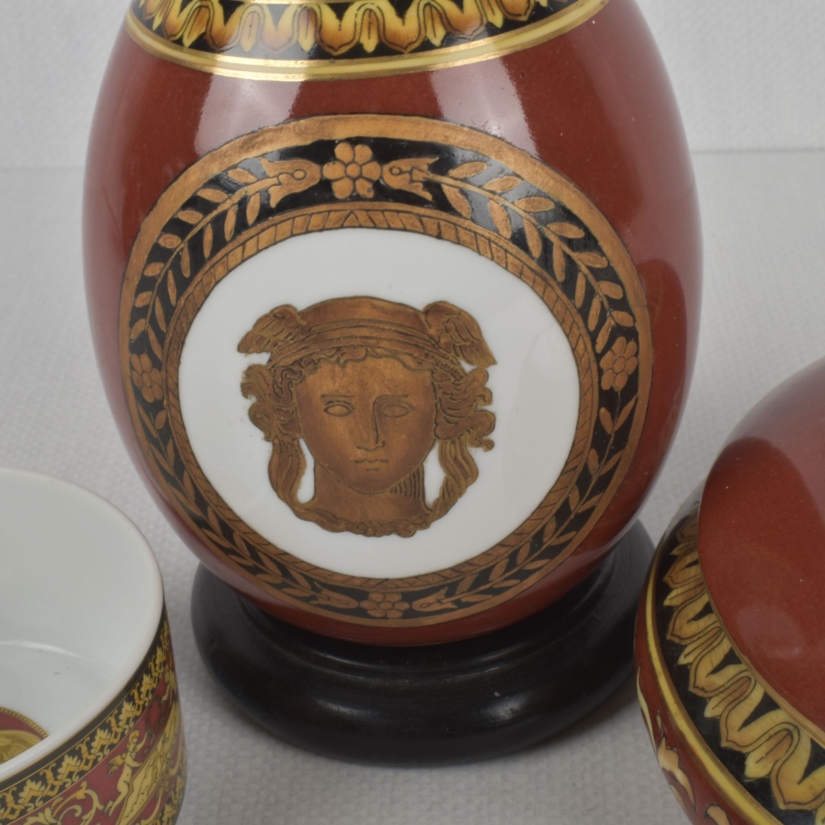 Versace Style Porcelain Pieces