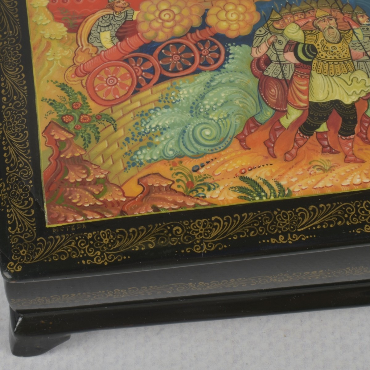 Russian Lacquer Papier Mache