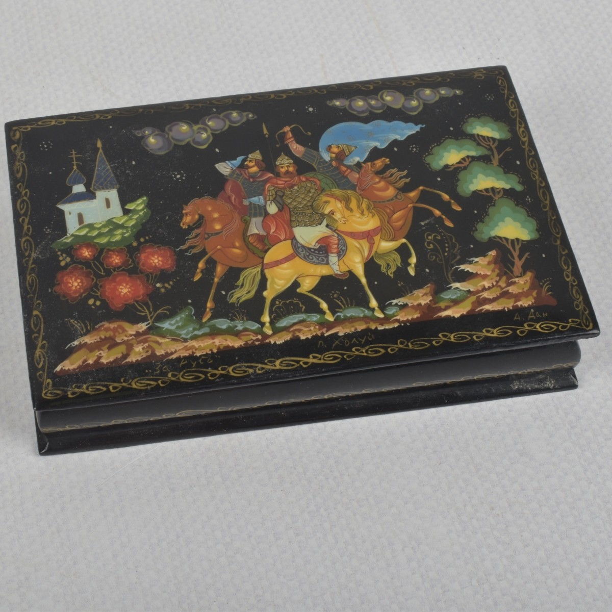 Russian Lacquer Papier Mache