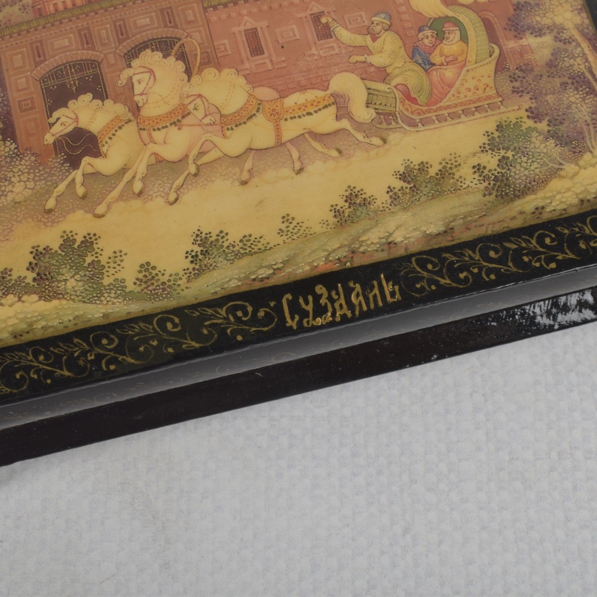Russian Lacquer Papier Mache