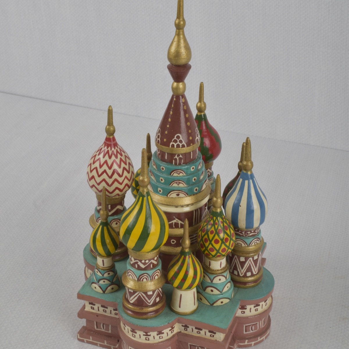 Russian Hand Painted Wood Pieces