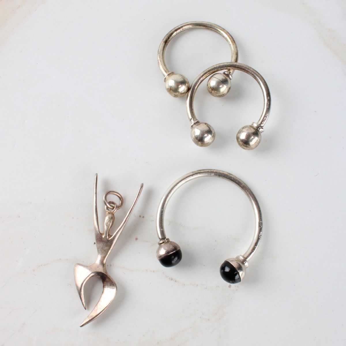 Lot of Sterling Silver Jewelry