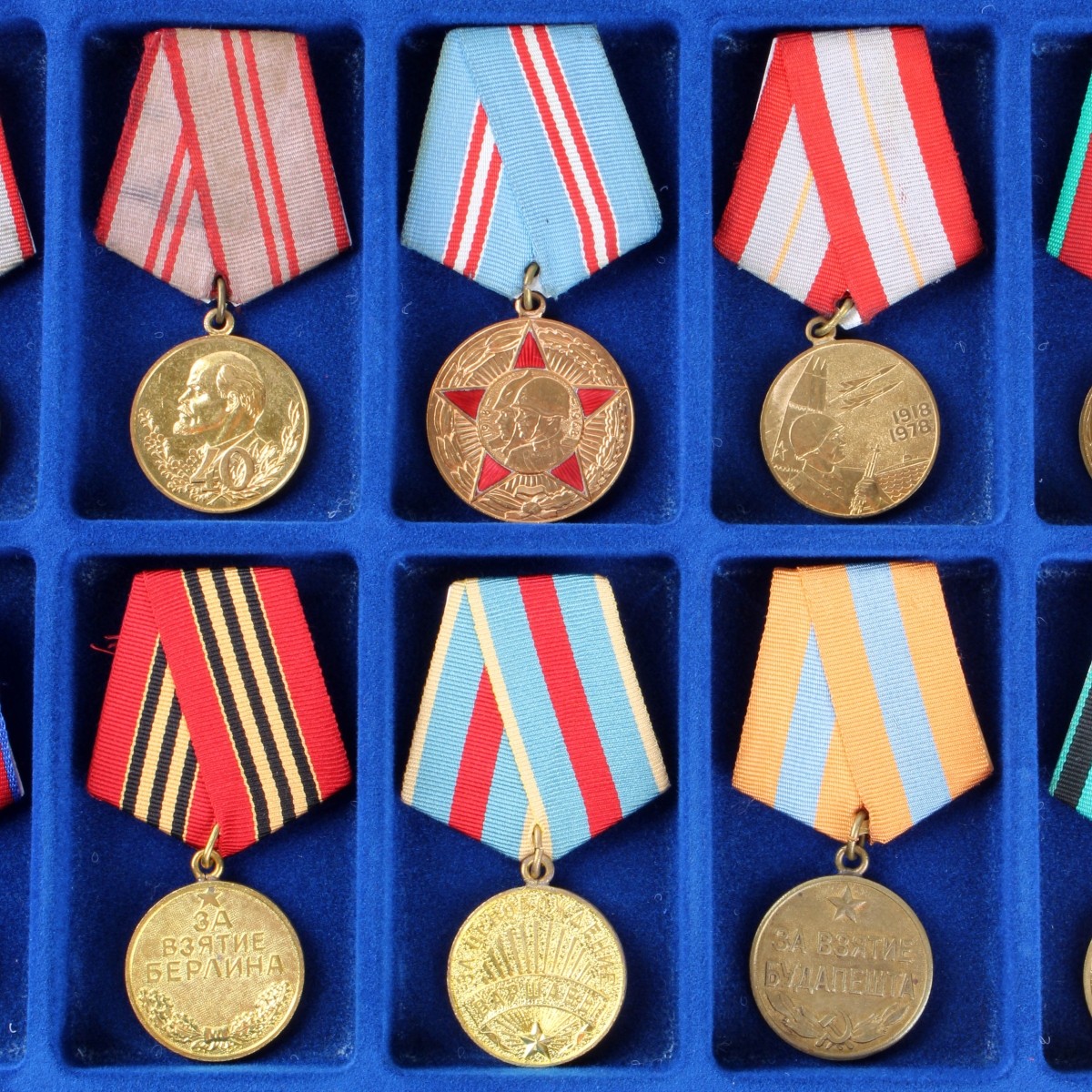 Russian and Bulgaria Medals and Badges