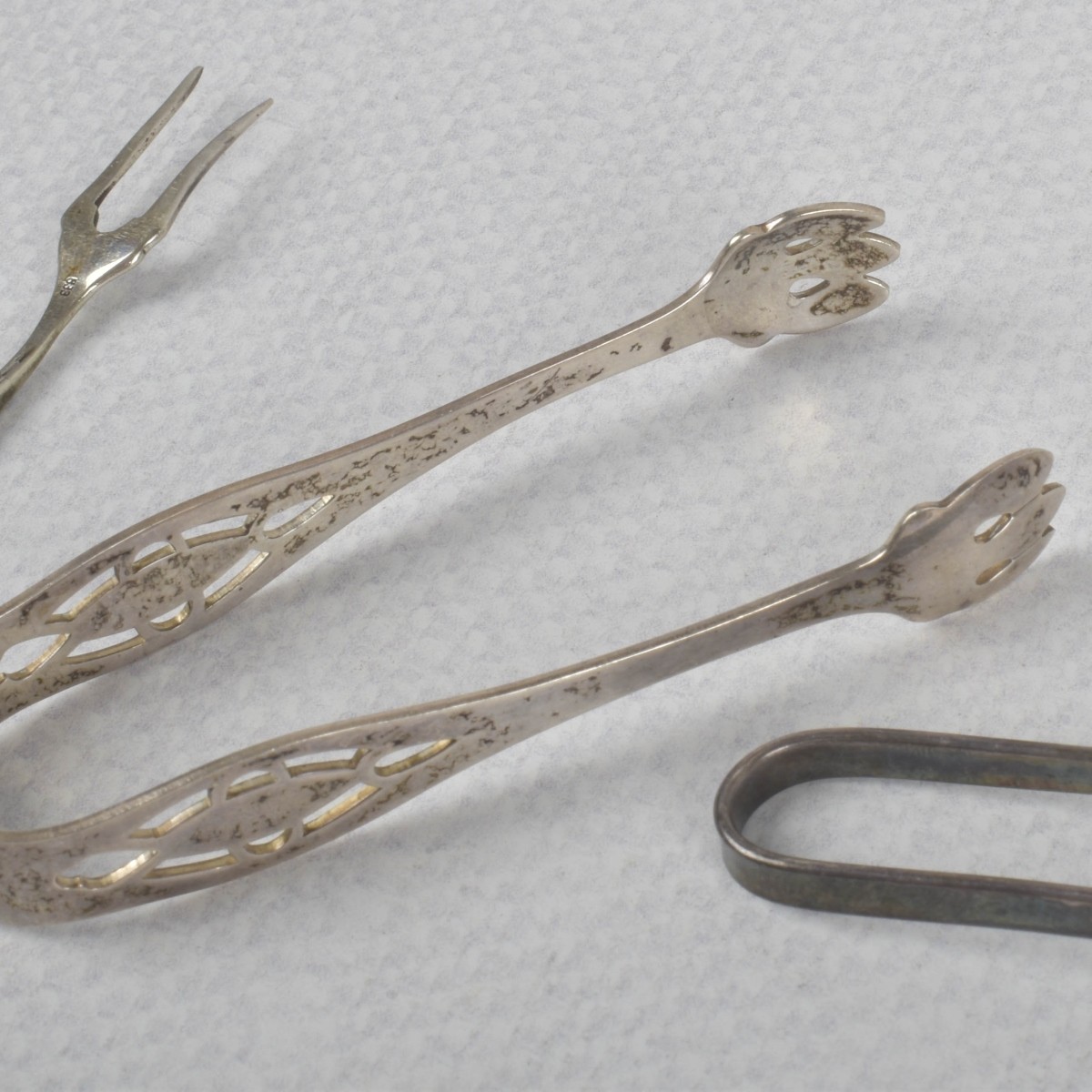 Lot of Small Sterling Serving Pieces