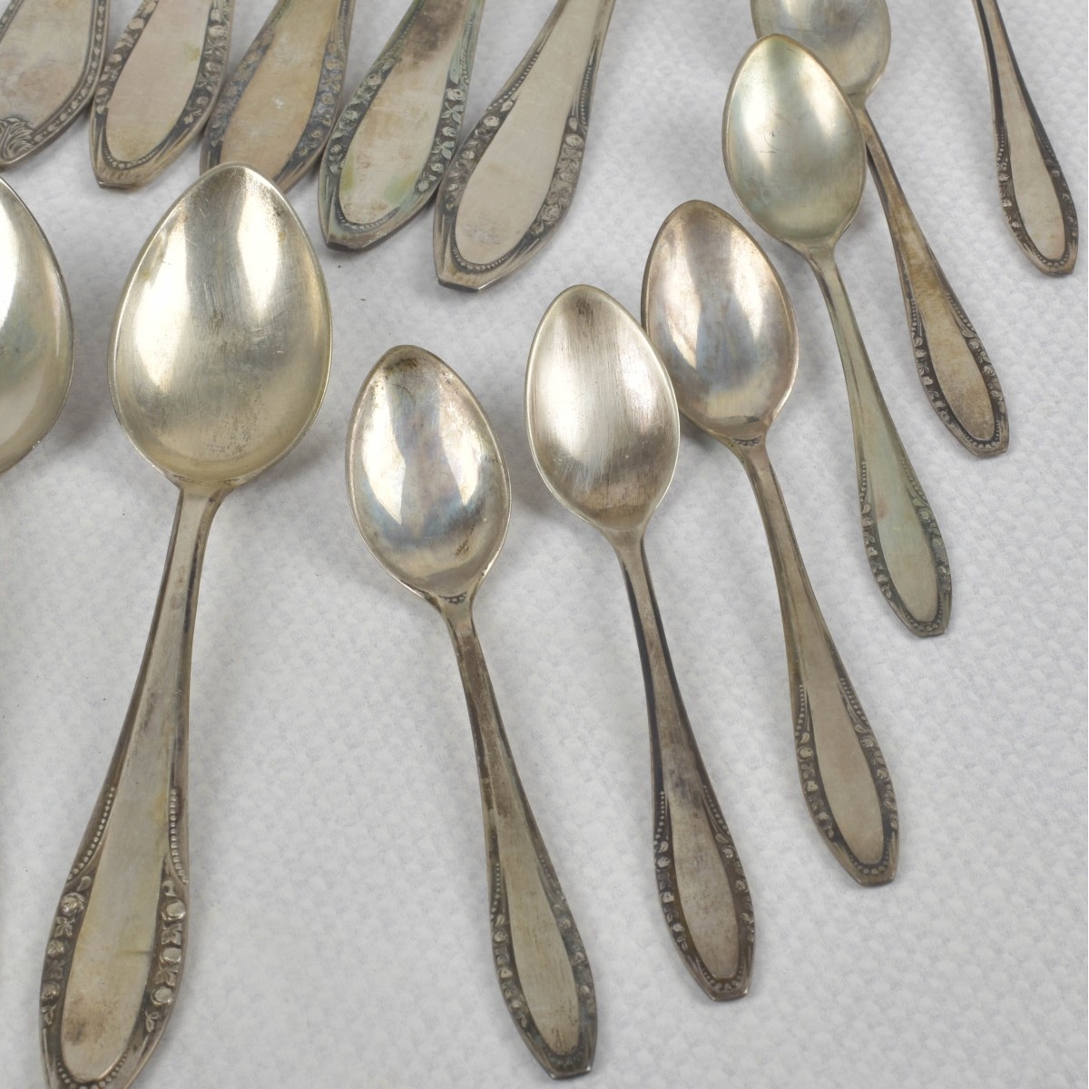 Lot of 800 SIlver Flatware