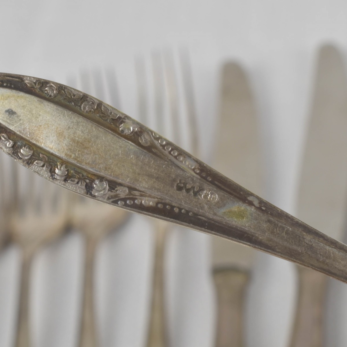 Lot of 800 SIlver Flatware