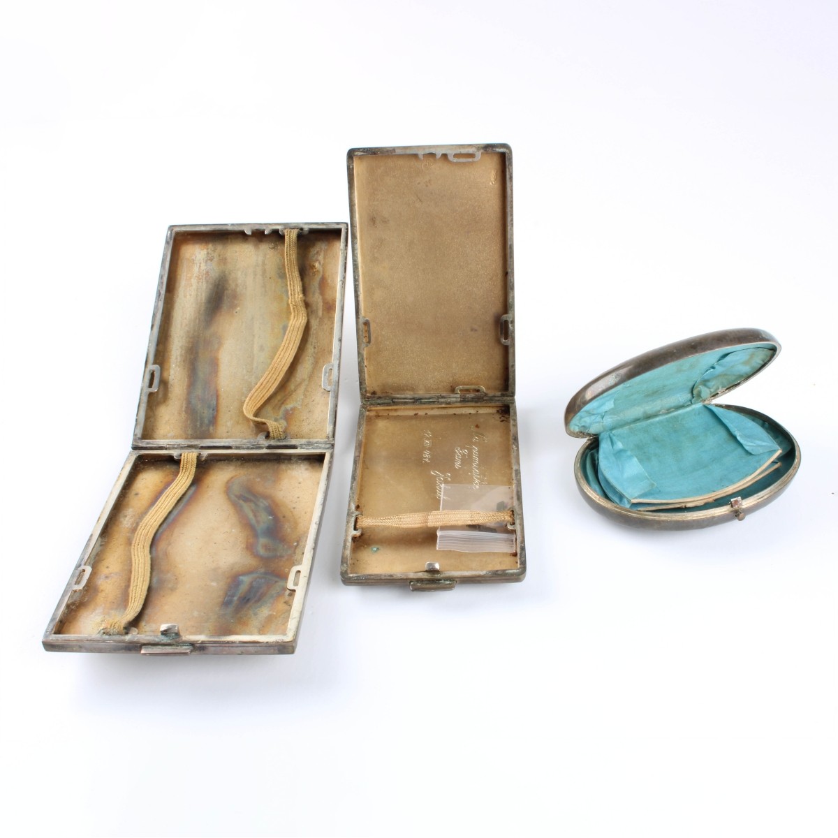 800 Silver Cigarette Cases