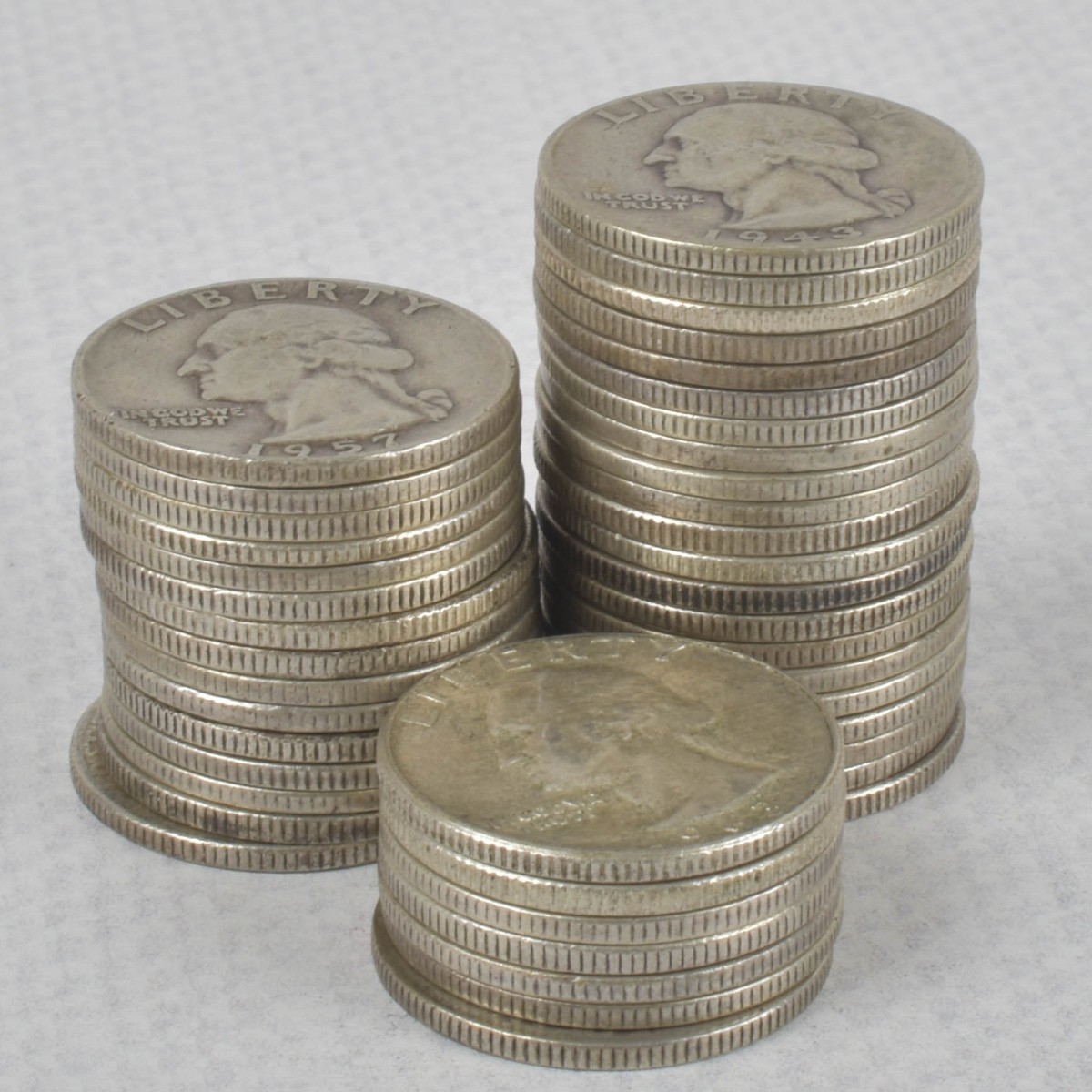 Washington Liberty Silver Quarters
