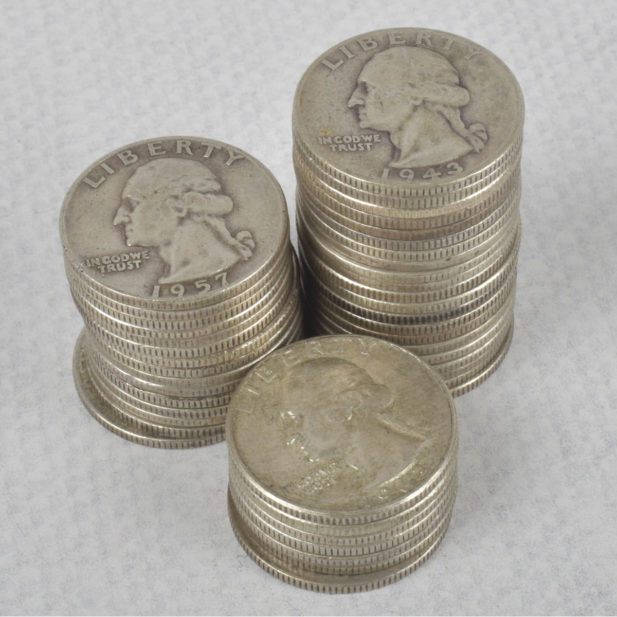 Washington Liberty Silver Quarters