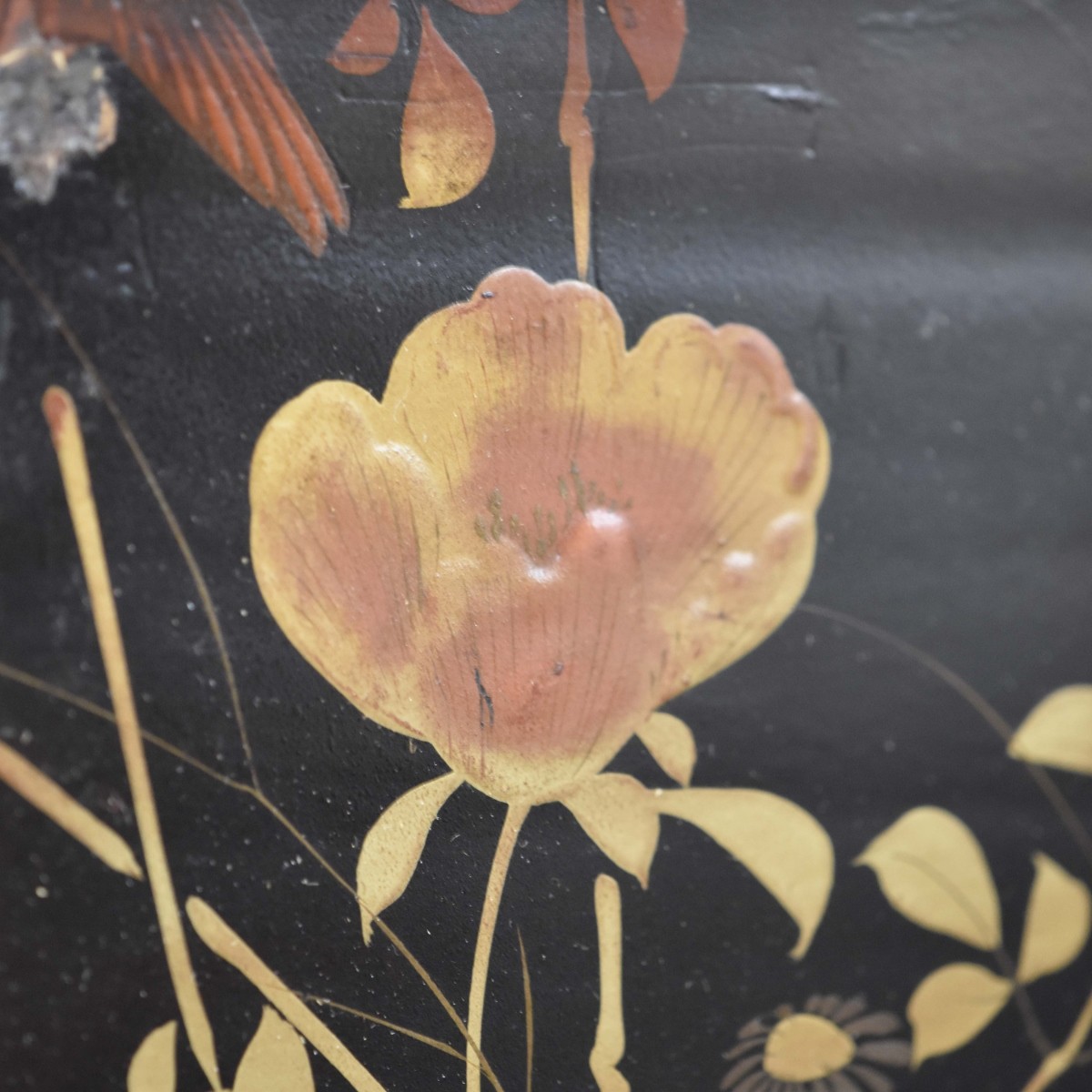 19th C. English Chinoiserie Piano