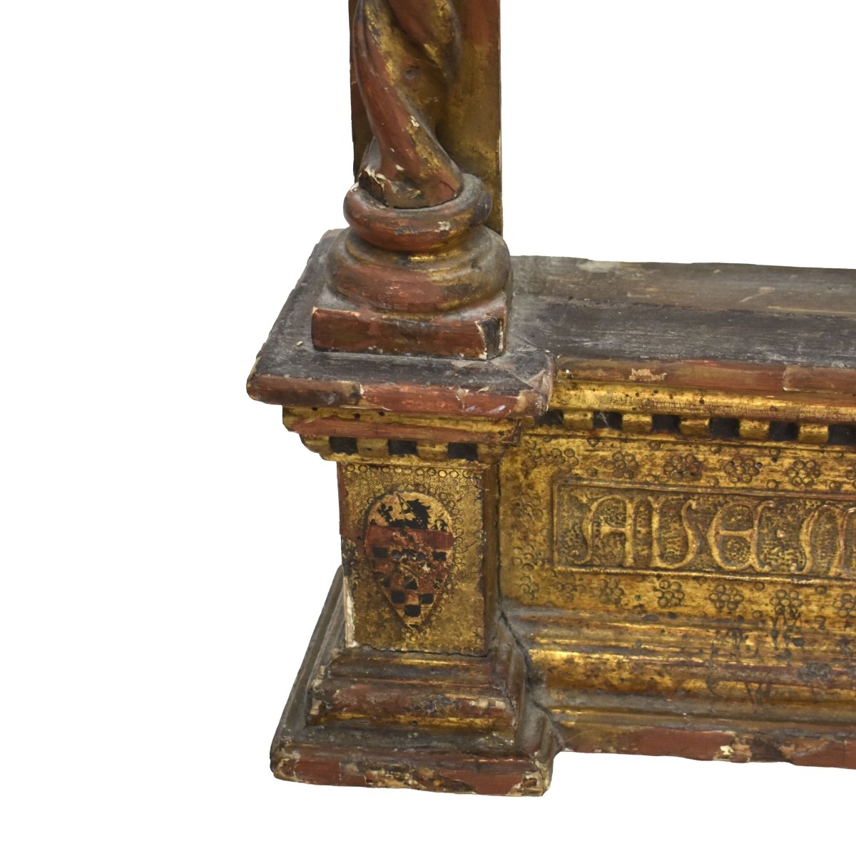 19th/20th C. Gothic Style Mirror Frame