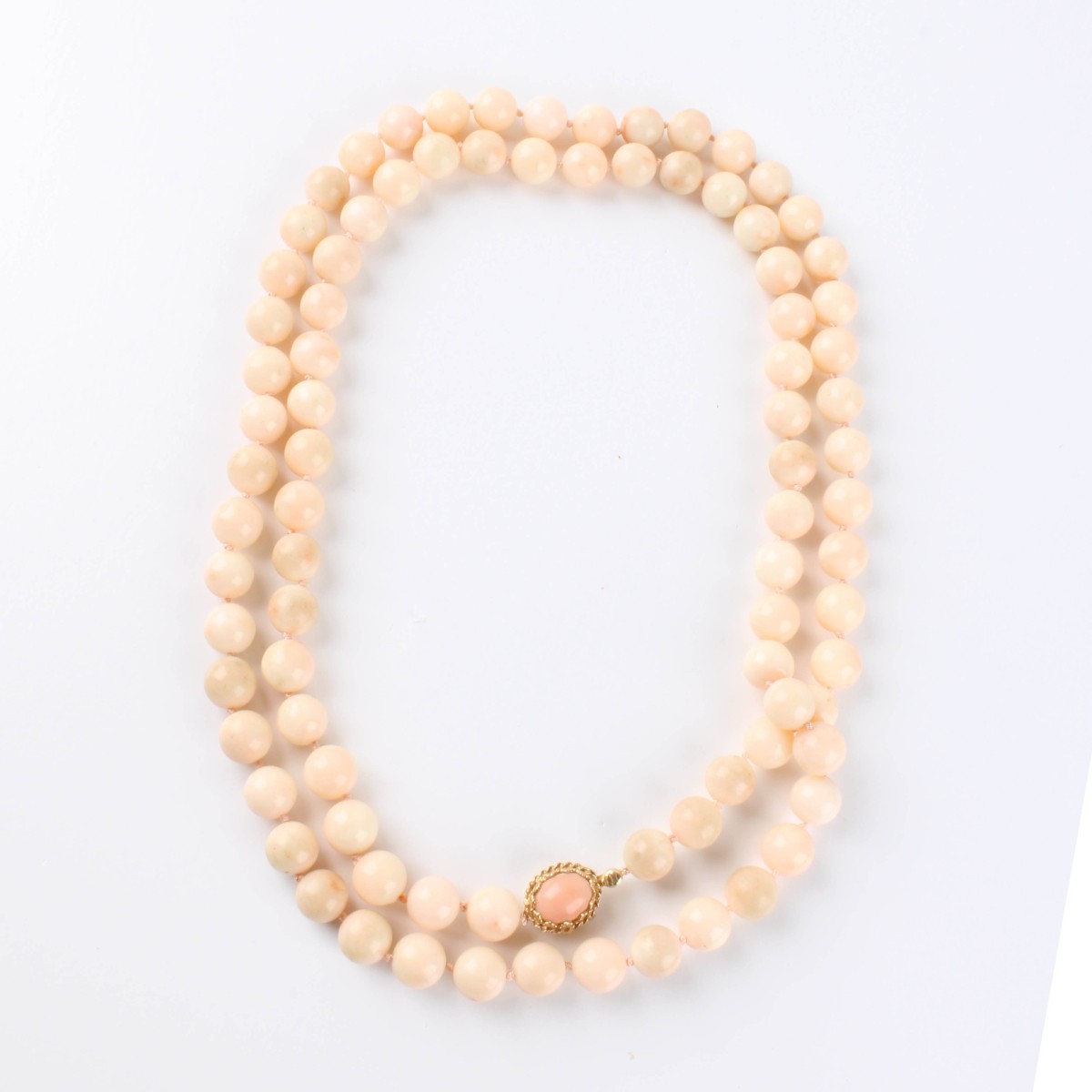 Coral and 14K Necklace