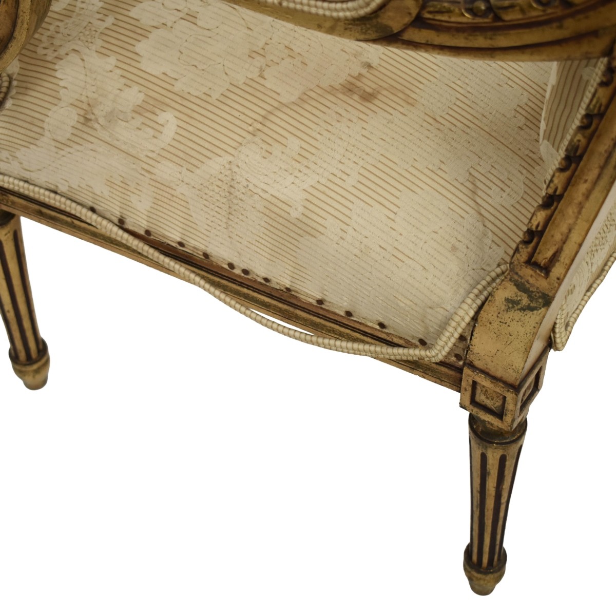 Lois XVI Style French Giltwood Chairs